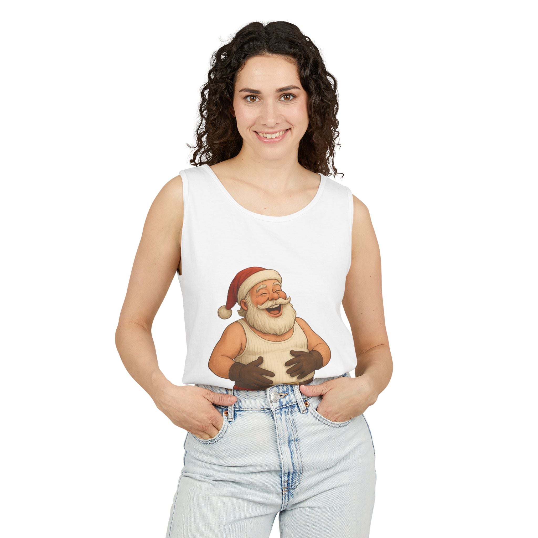 Feliz Navidabod Unisex Tank Top - Festive Christmas Apparel