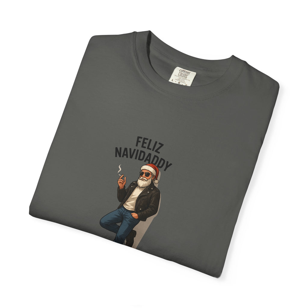 Smokin' Santa Feliz Navidaddy T Shirt