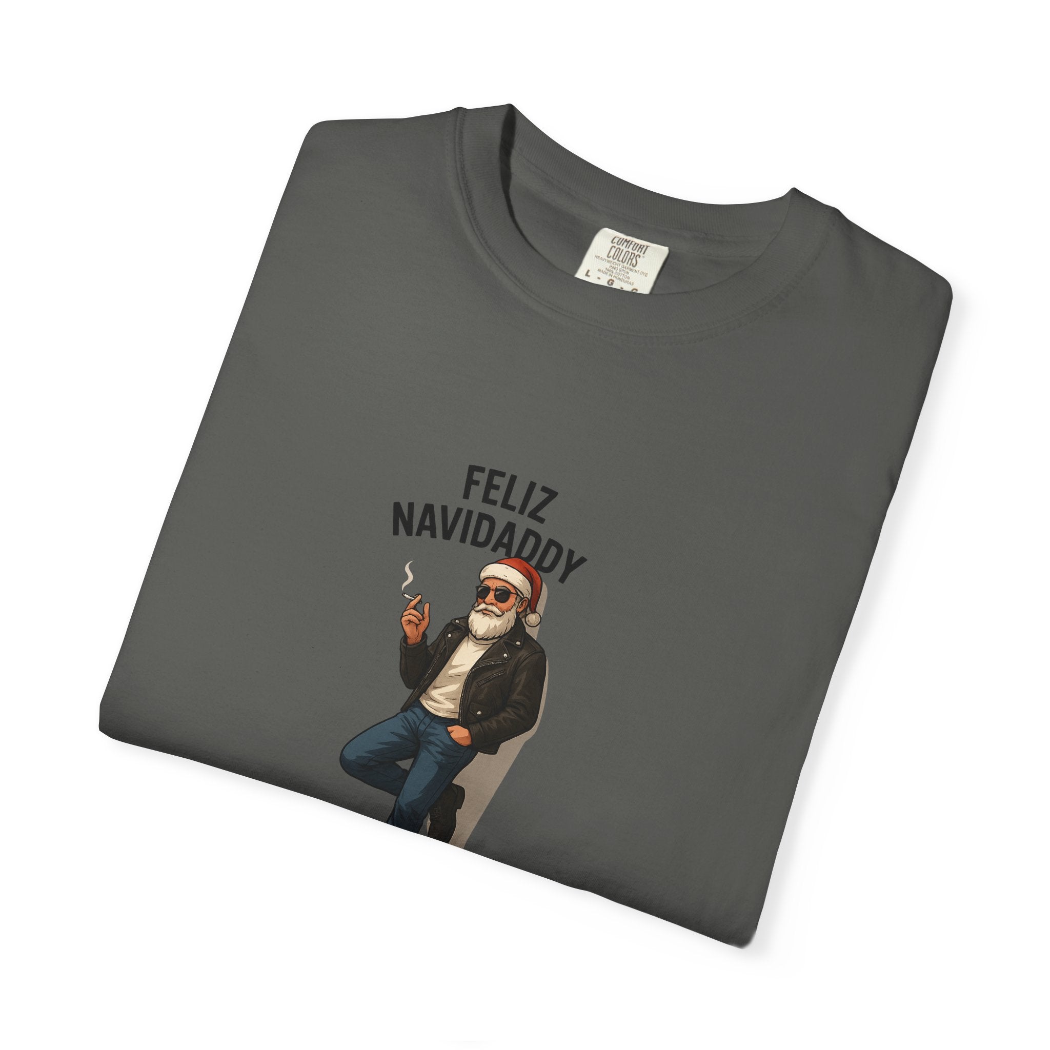 Smokin' Santa Feliz Navidaddy T Shirt