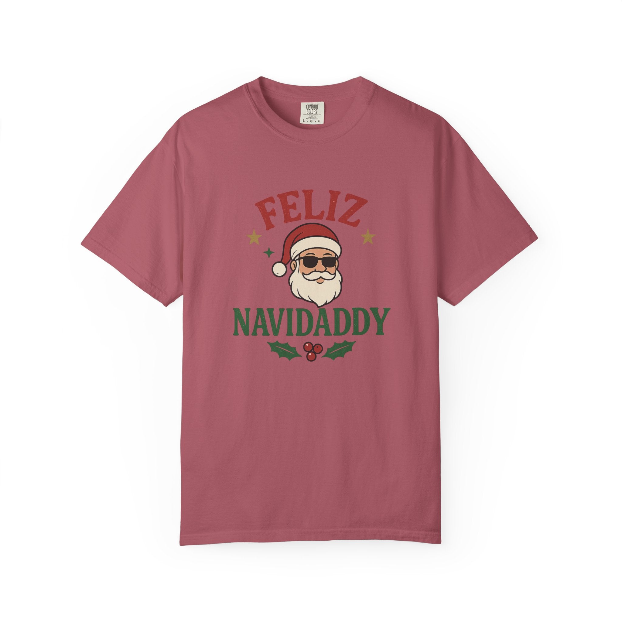 Feliz Navidaddy Mistletoe T shirt