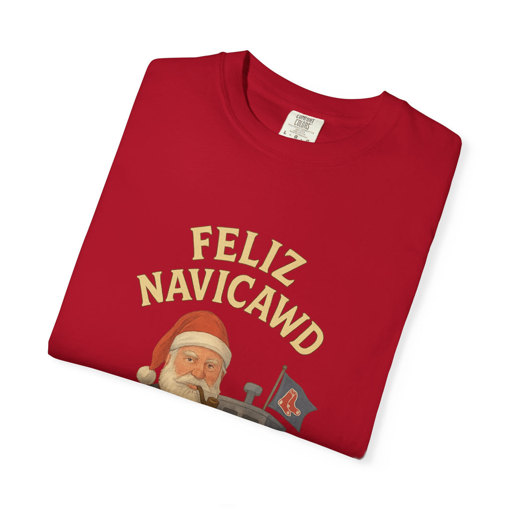 Feliz NaviCAWD Boston Fisherman T shirt