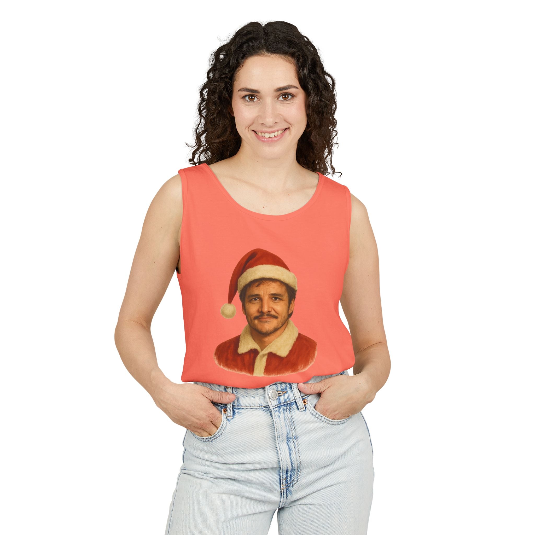 Pedro Pascal Feliz Navidaddy Tank Top