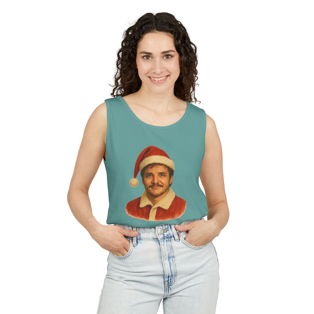 Pedro Pascal Feliz Navidaddy Tank Top