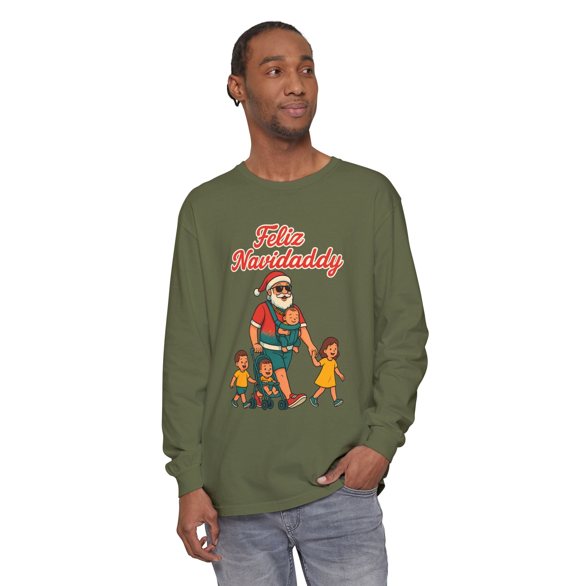 Big Family Feliz Navidaddy Long Sleeve
