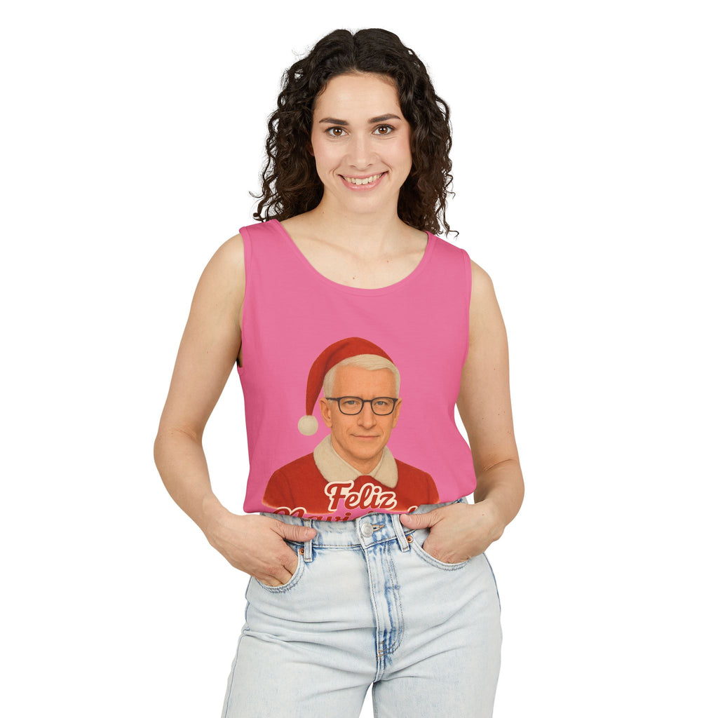 Anderson Cooper Feliz Navidaddy Tank