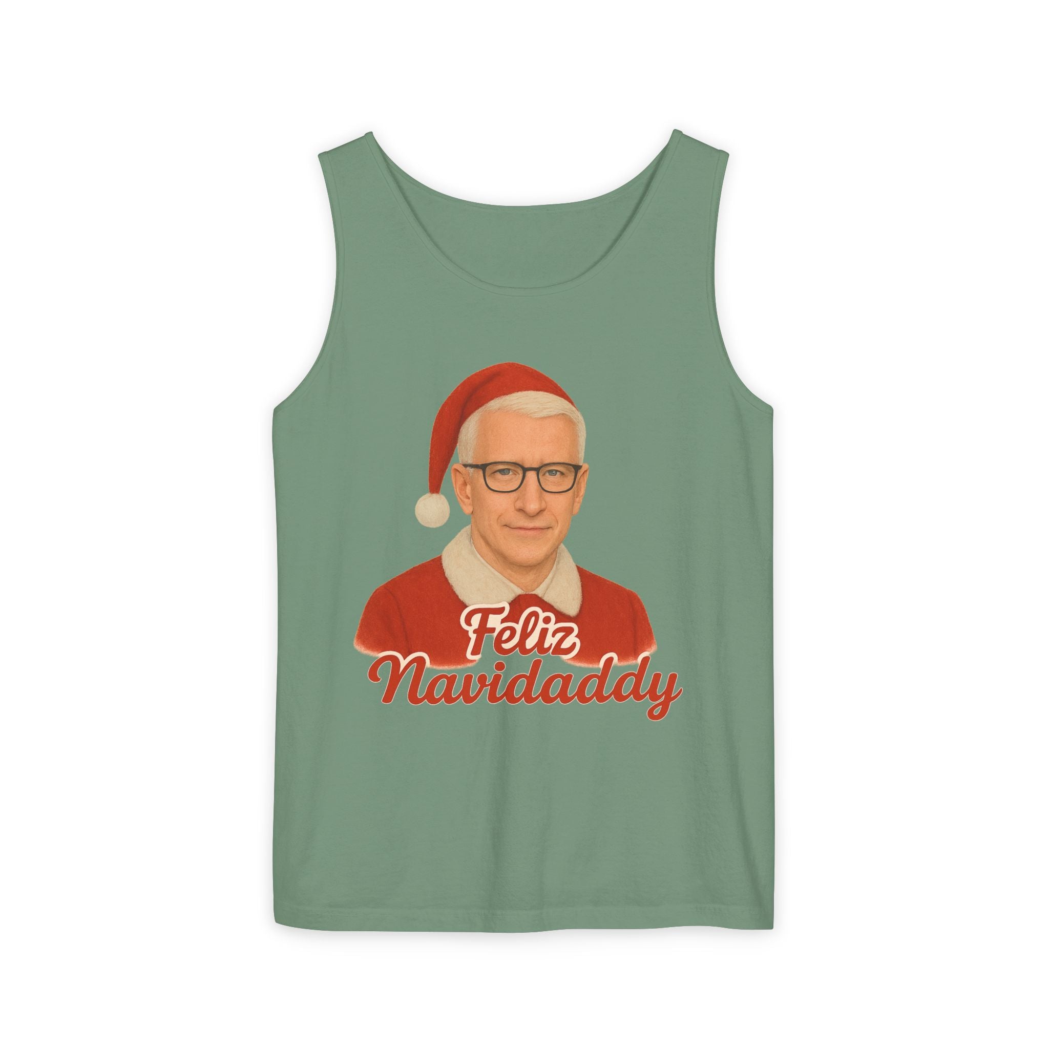 Anderson Cooper Feliz Navidaddy Tank