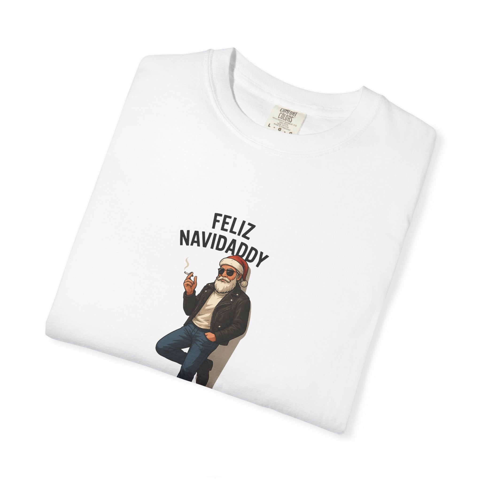 Smokin' Santa Feliz Navidaddy T Shirt
