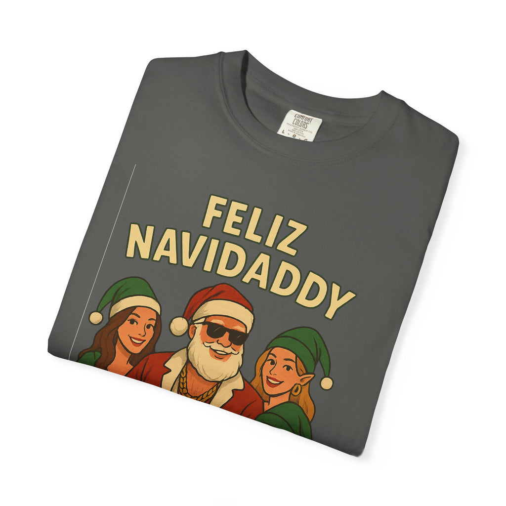 Shopping Daddy Santa T Shirt