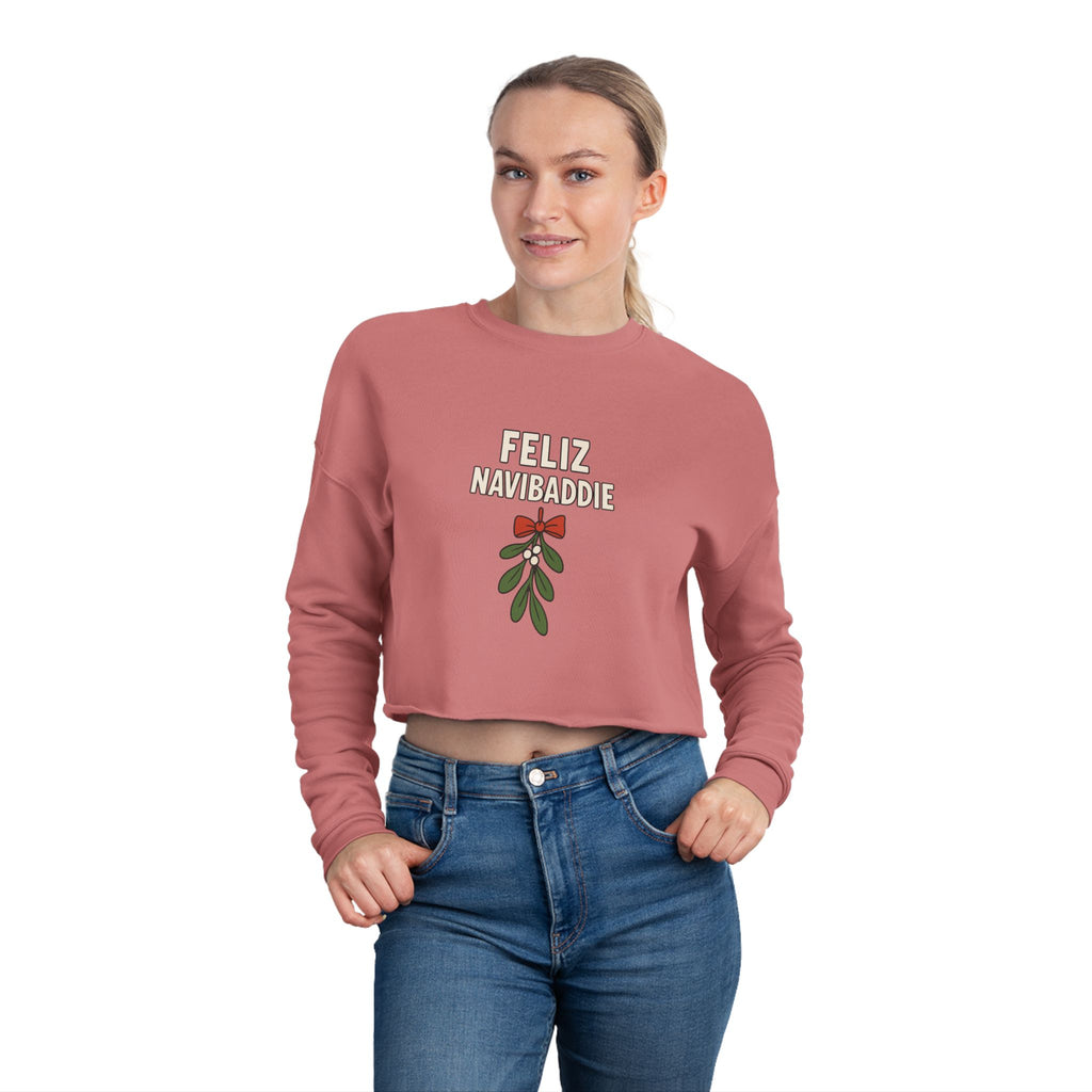 Feliz Navibaddie Cropped Sweatshirt
