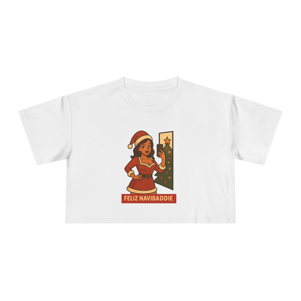 Feliz Navibaddie Brunette Crop Top