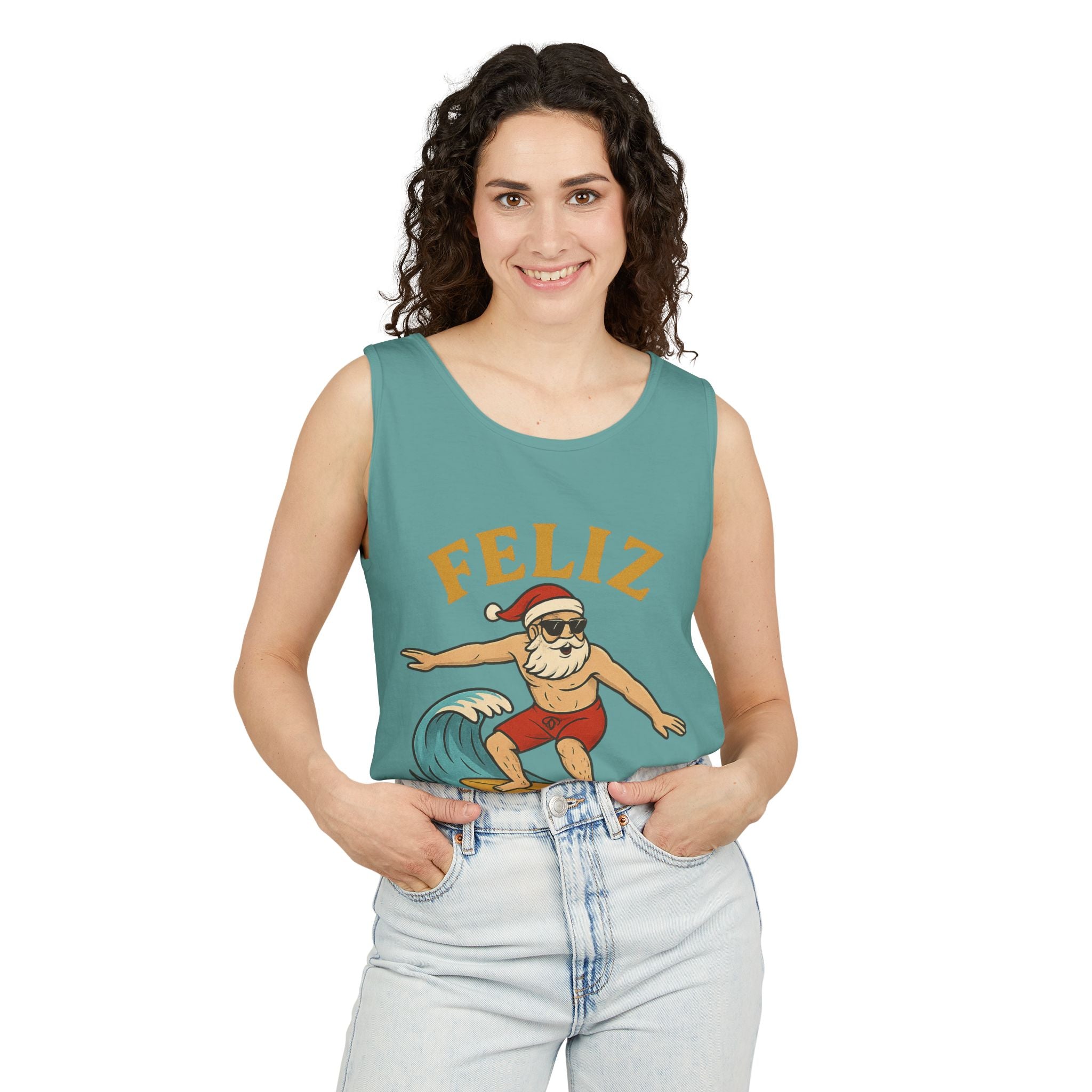 Feliz Navirad Surfer Tank Top