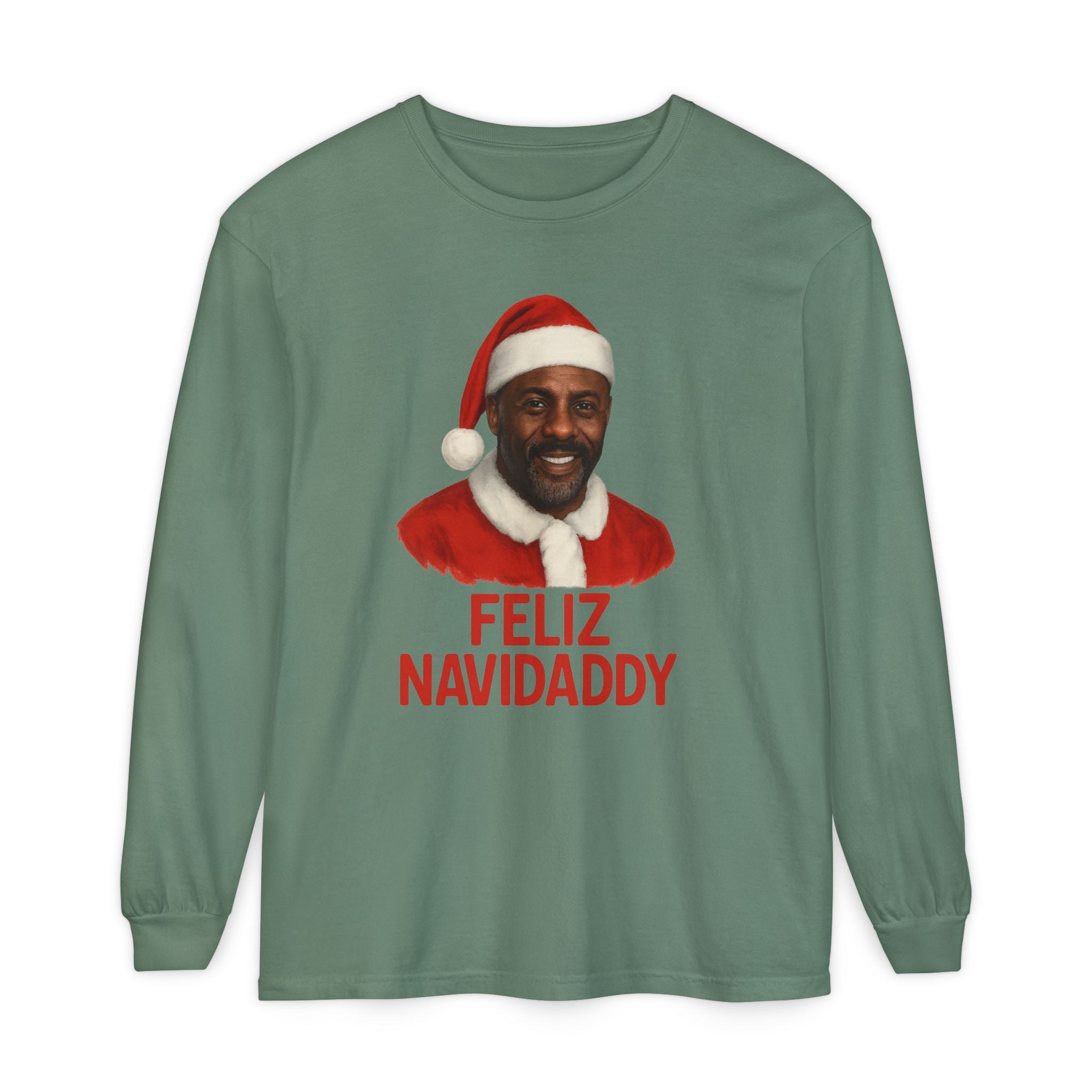 Idris Elba Feliz Navidaddy Long Sleeve
