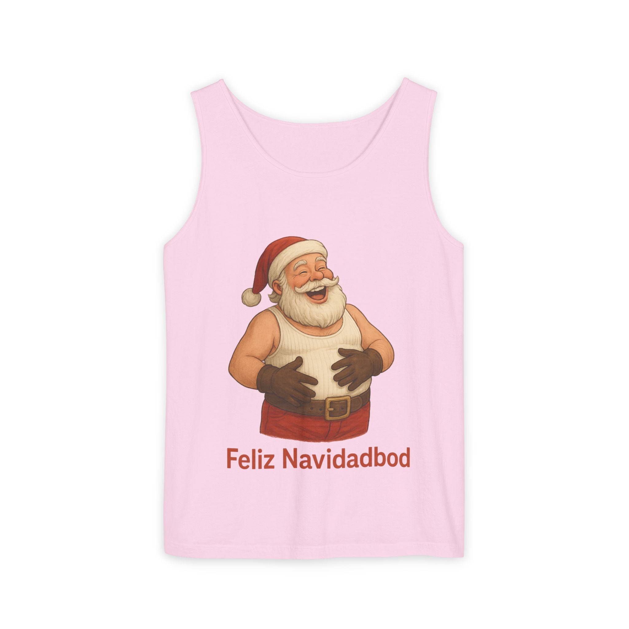 Feliz Navidabod Unisex Tank Top - Festive Christmas Apparel