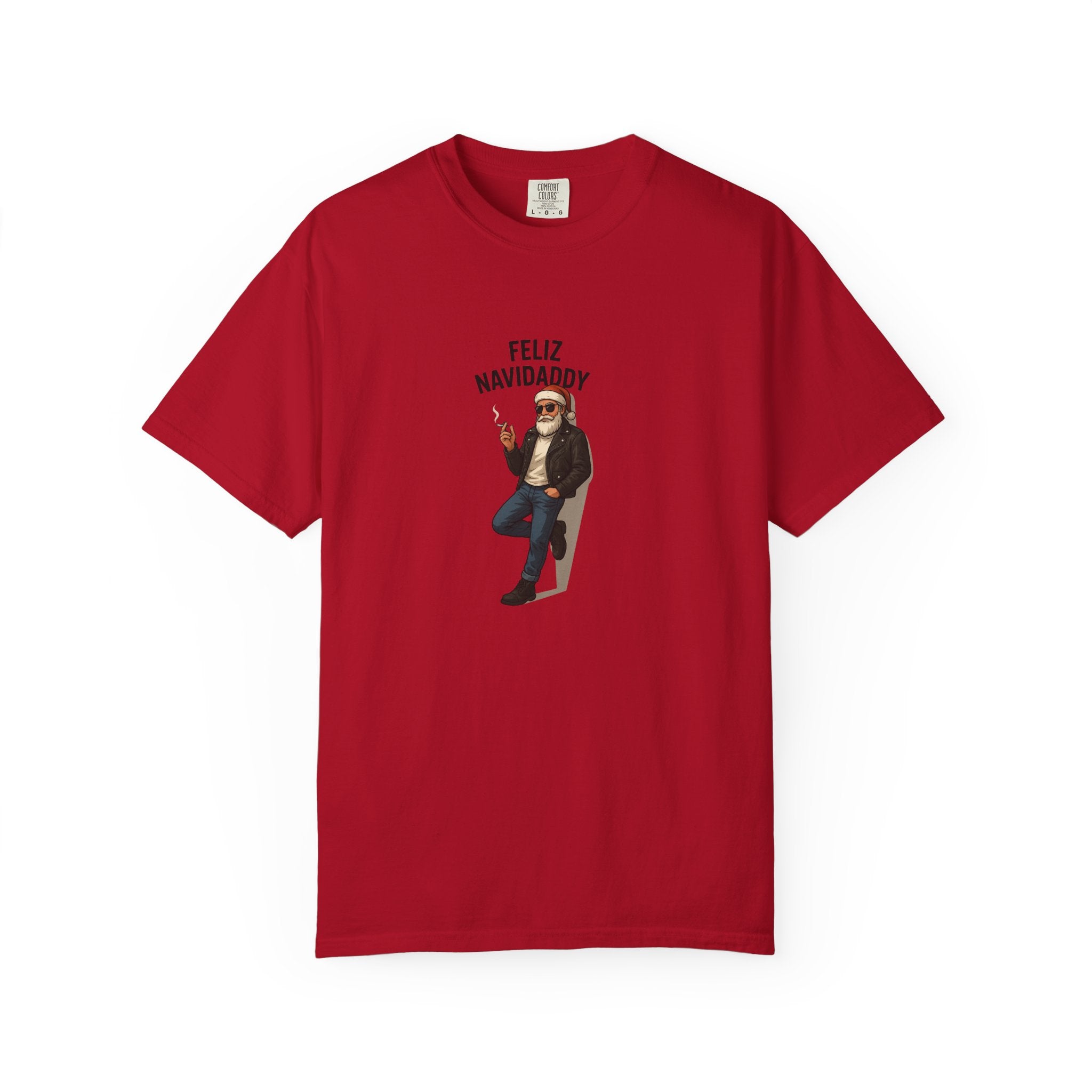 Smokin' Santa Feliz Navidaddy T Shirt