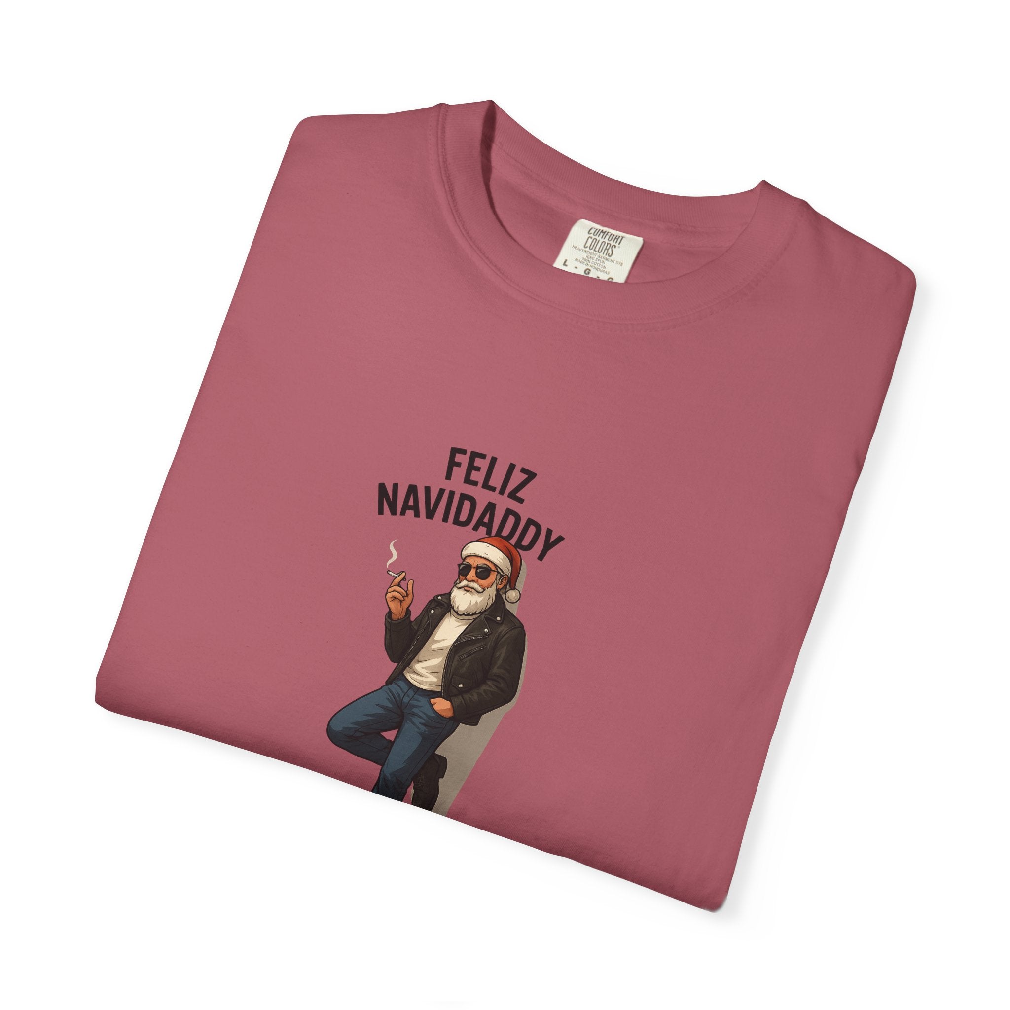Smokin' Santa Feliz Navidaddy T Shirt