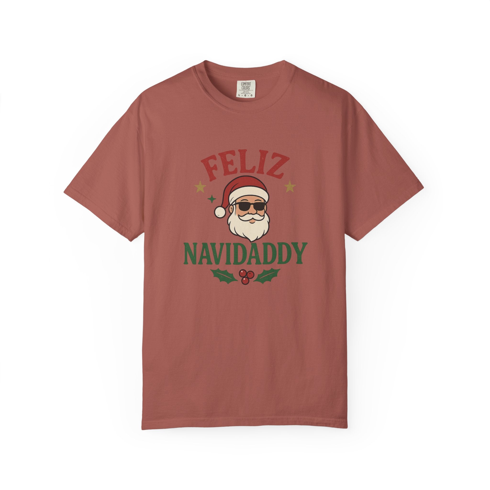 Feliz Navidaddy Mistletoe T shirt