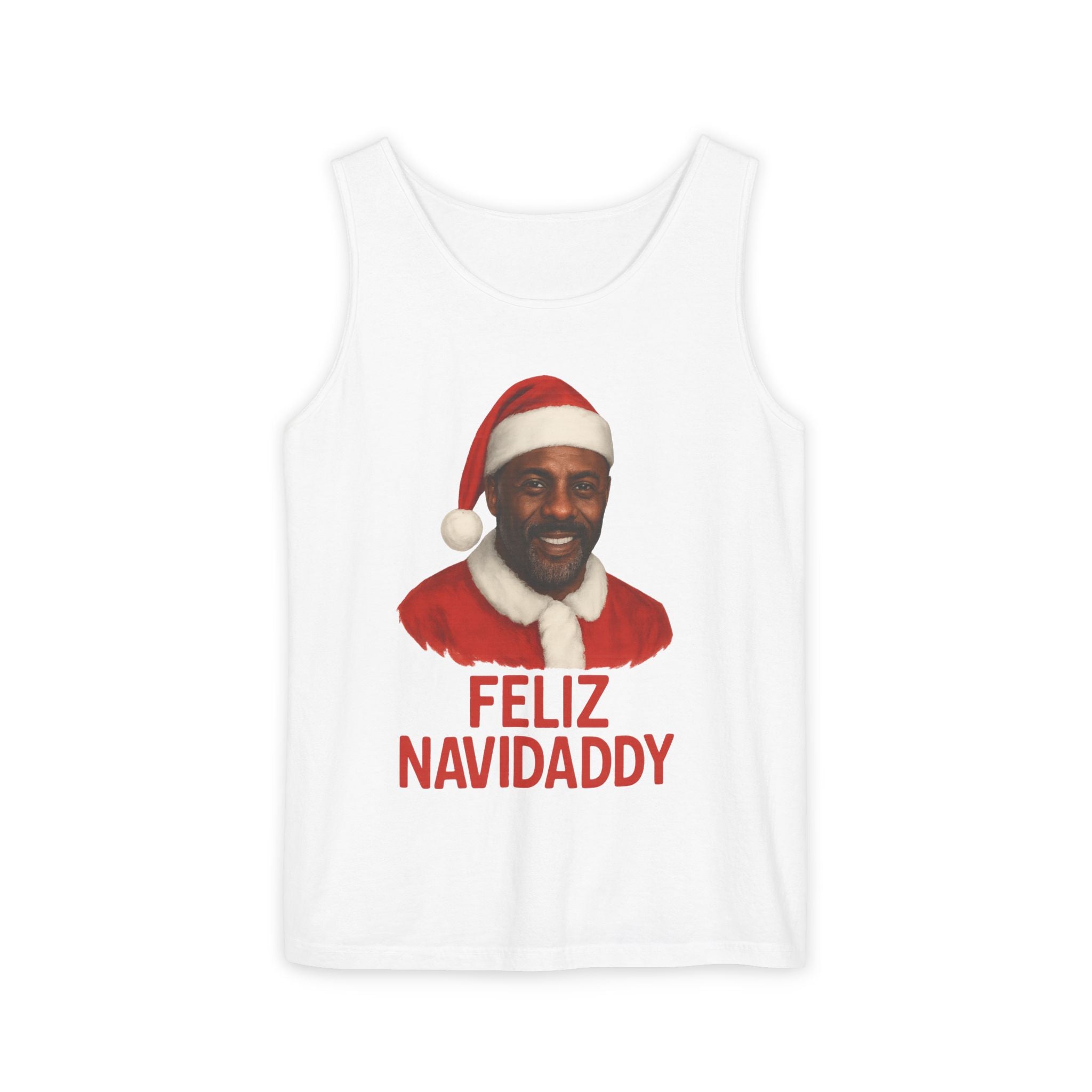 Idris Elba Feliz Navidaddy Tank Top