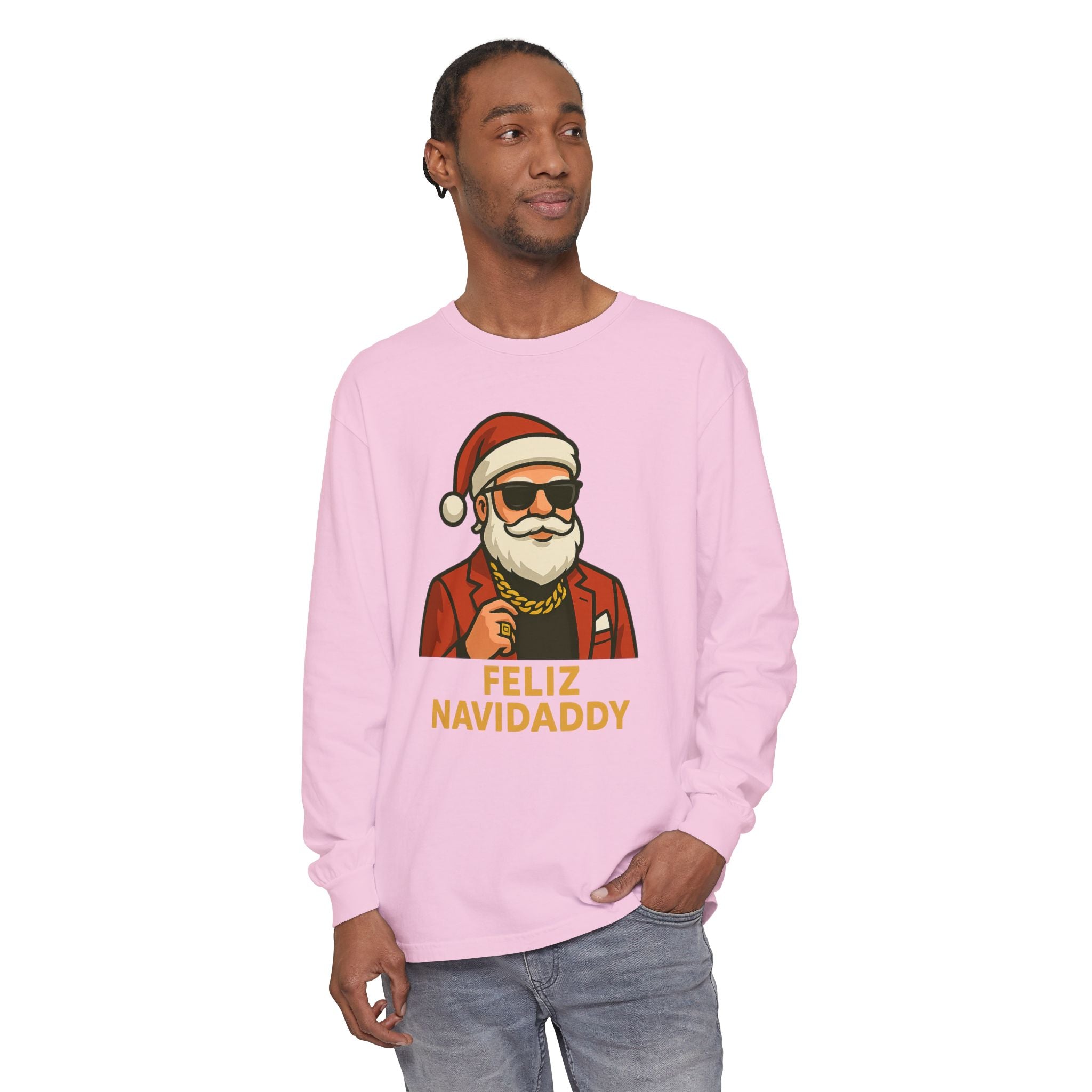 The Golden Clause Feliz Navidaddy Long Sleeve