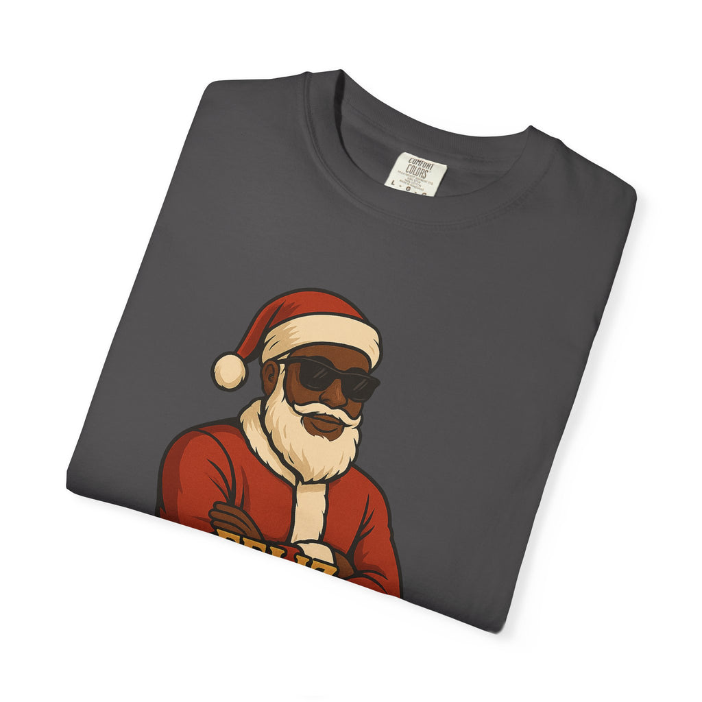 Black Santa Feliz Navidaddy T Shirt