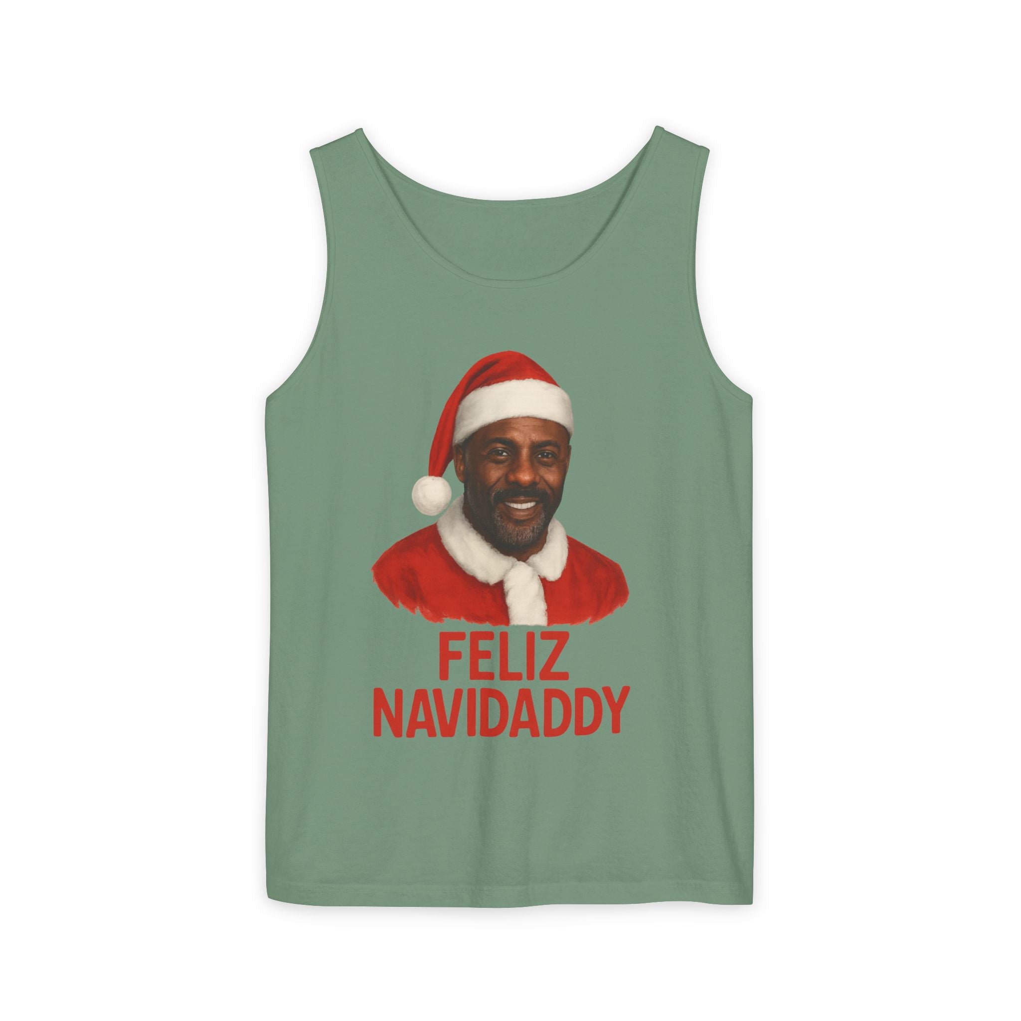 Idris Elba Feliz Navidaddy Tank Top