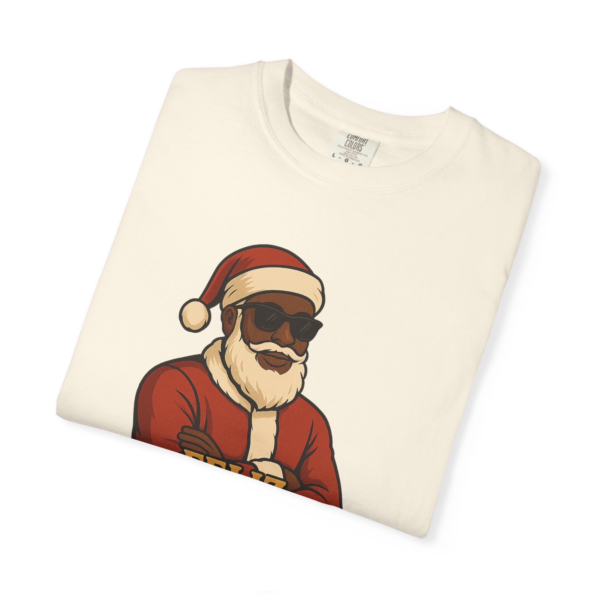 Black Santa Feliz Navidaddy T Shirt