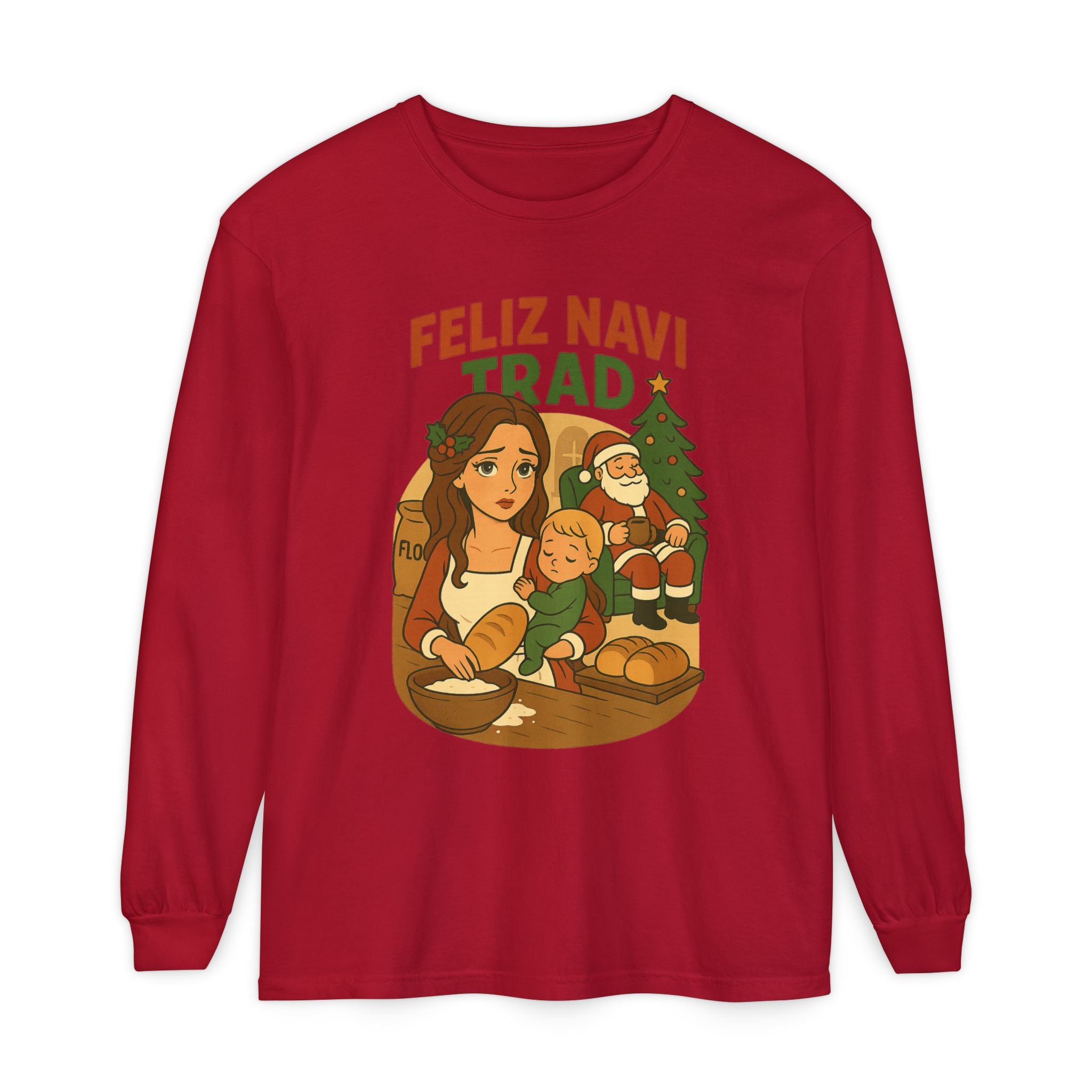 Feliz NaviTrad Wife Long Sleeve