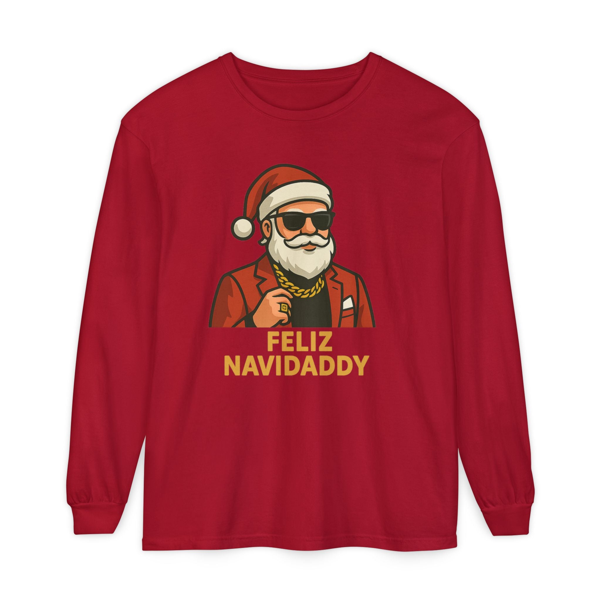 The Golden Clause Feliz Navidaddy Long Sleeve