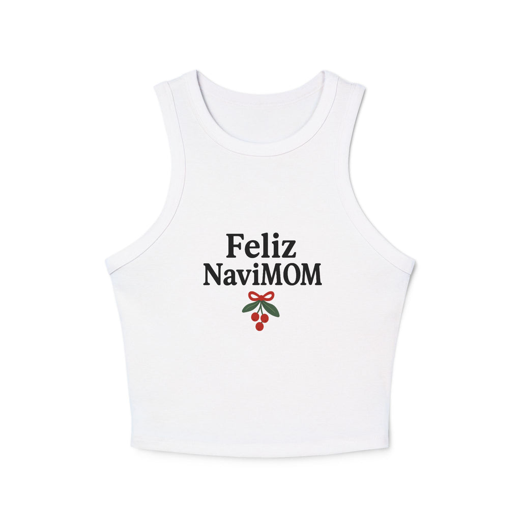 Feliz NaviMOM Women's Ribbed Tank Top