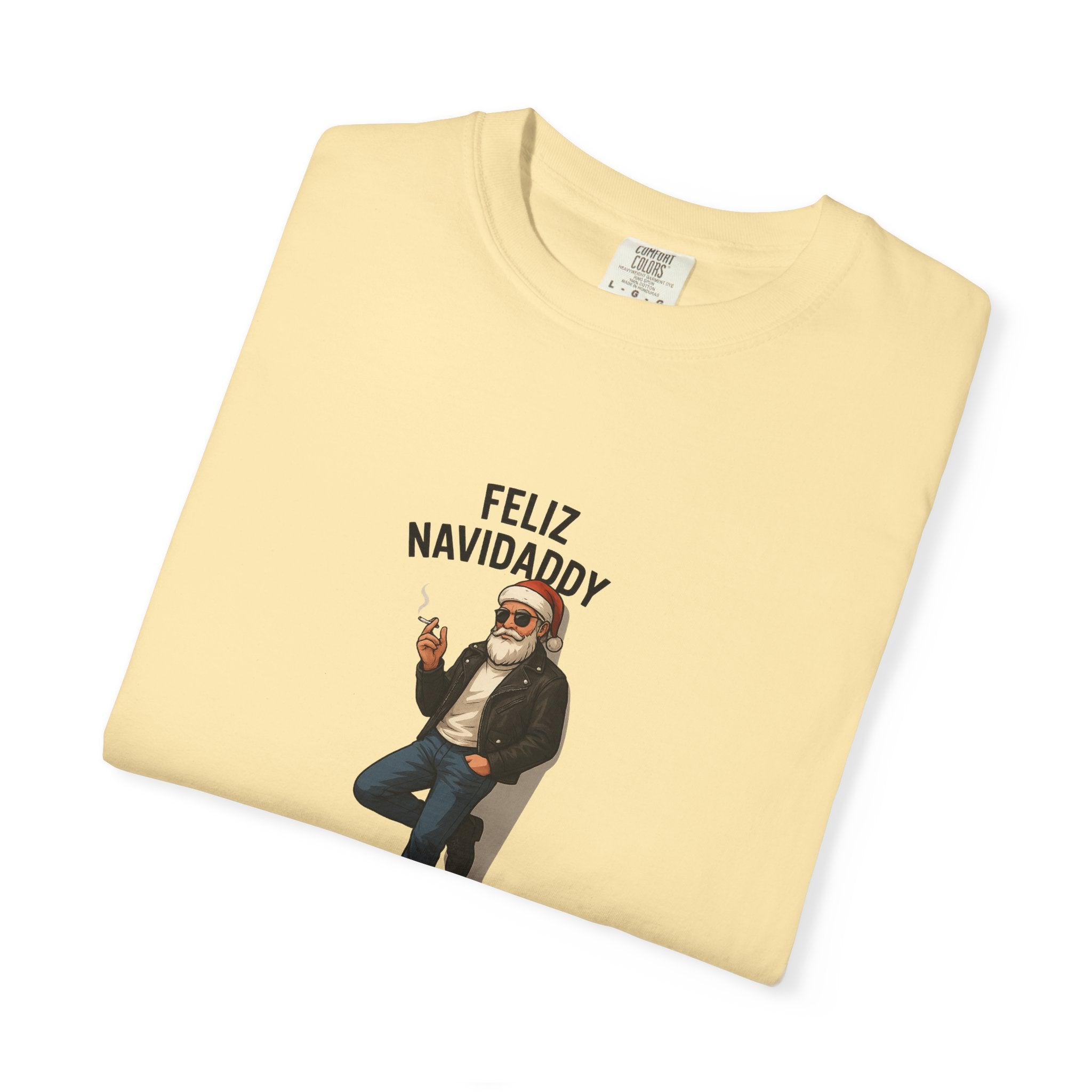 Smokin' Santa Feliz Navidaddy T Shirt