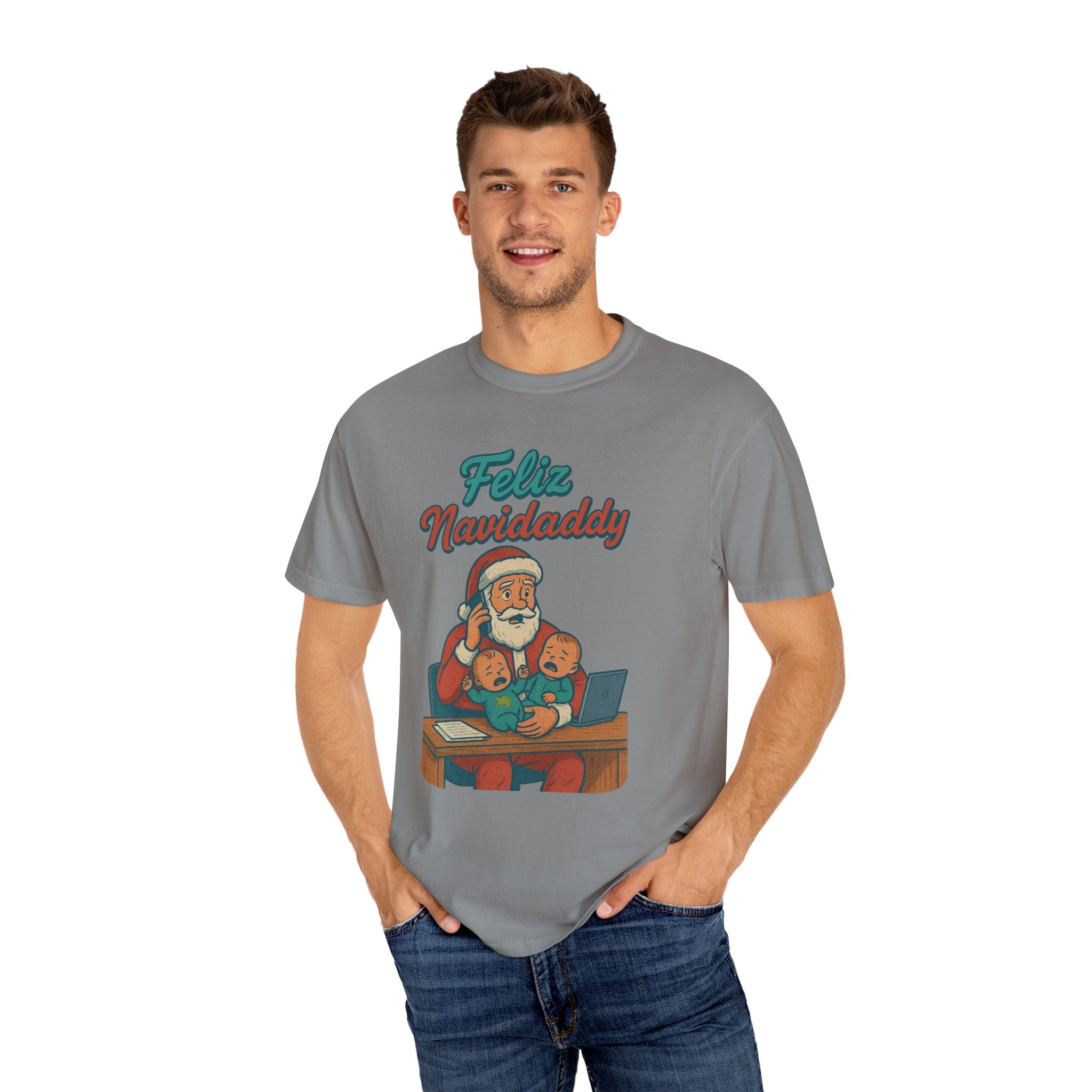 Feliz Navidaddy Busy Dad T Shirt