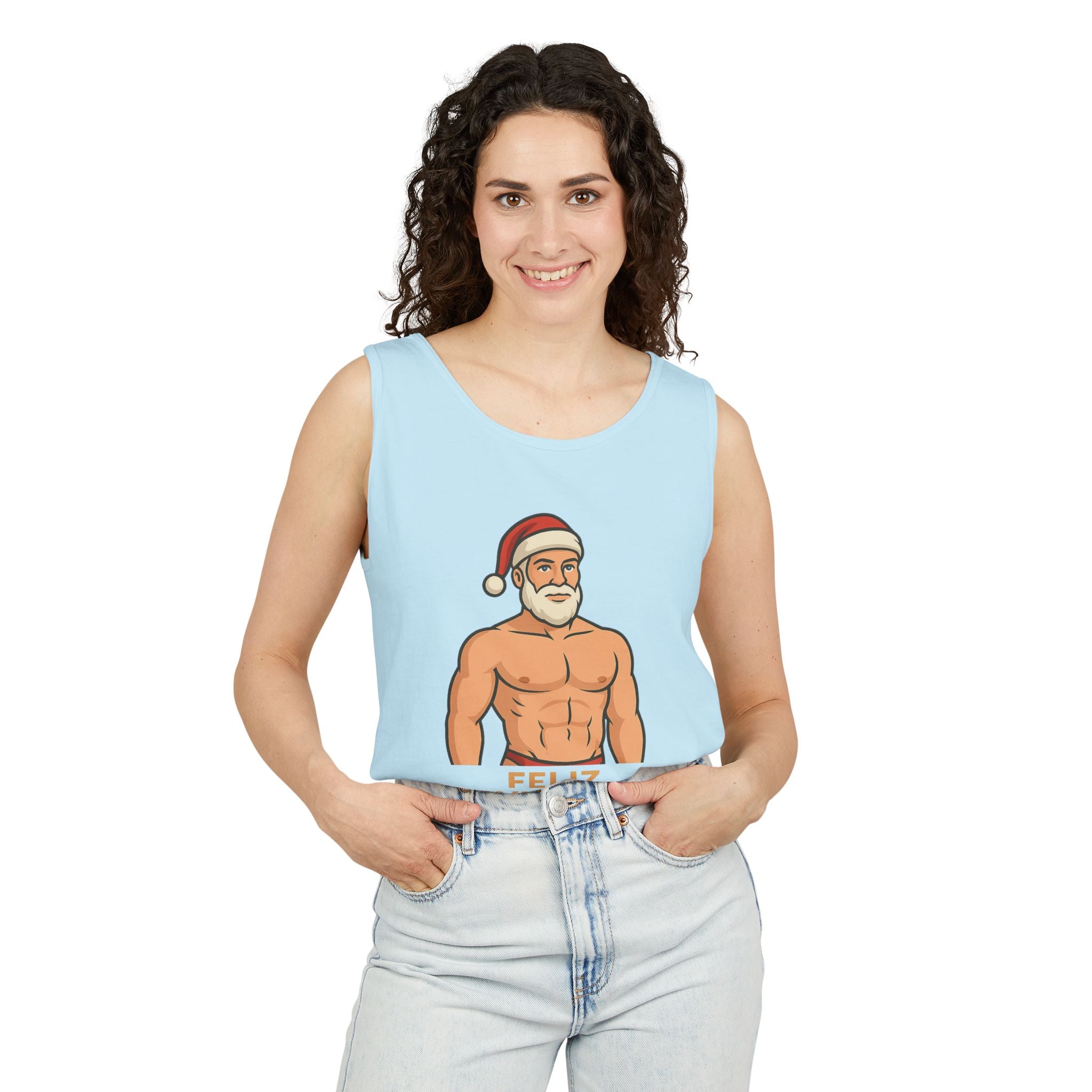 Big Clause Energy Feliz Navidaddy Tank