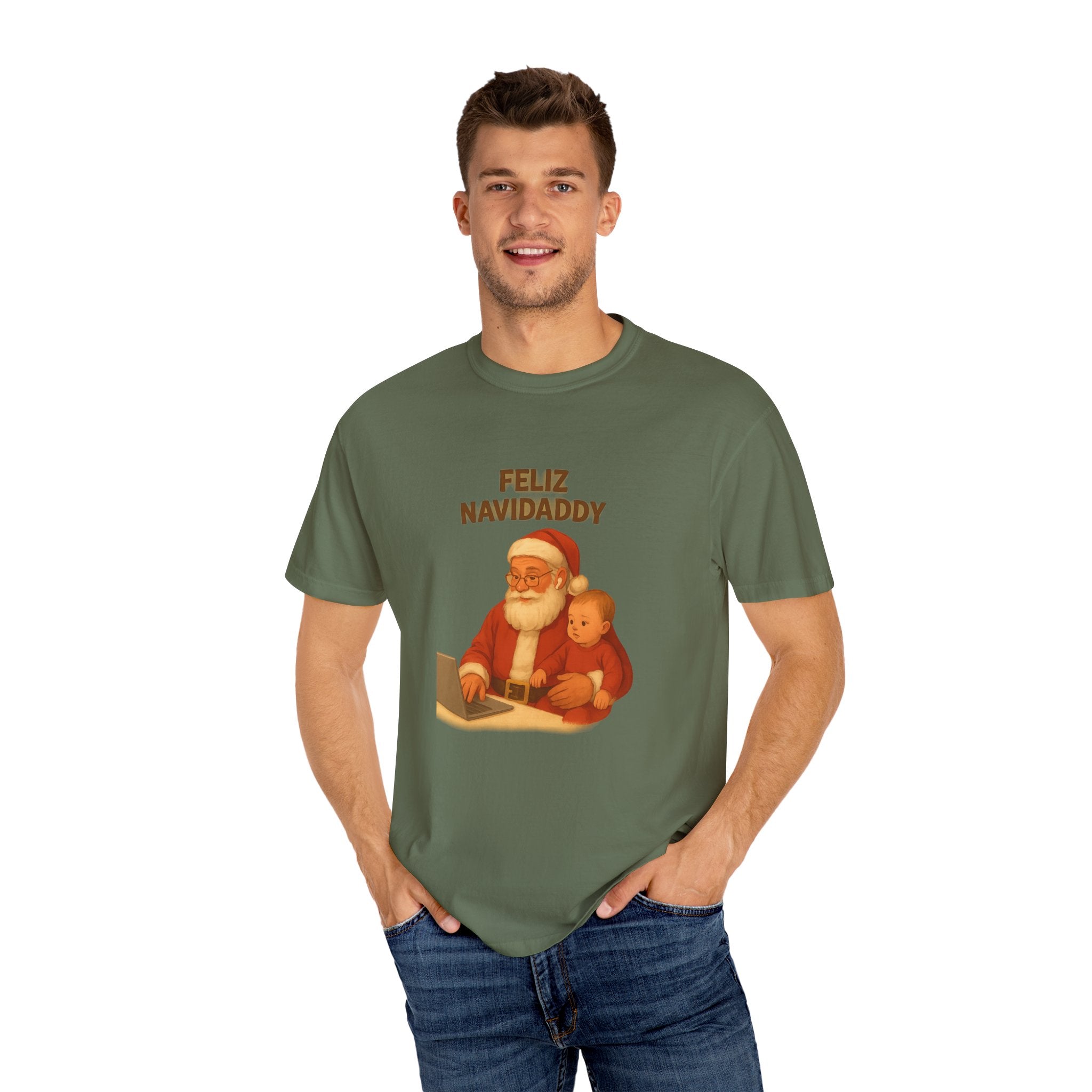 Working Dad Feliz Navidaddy T Shirt