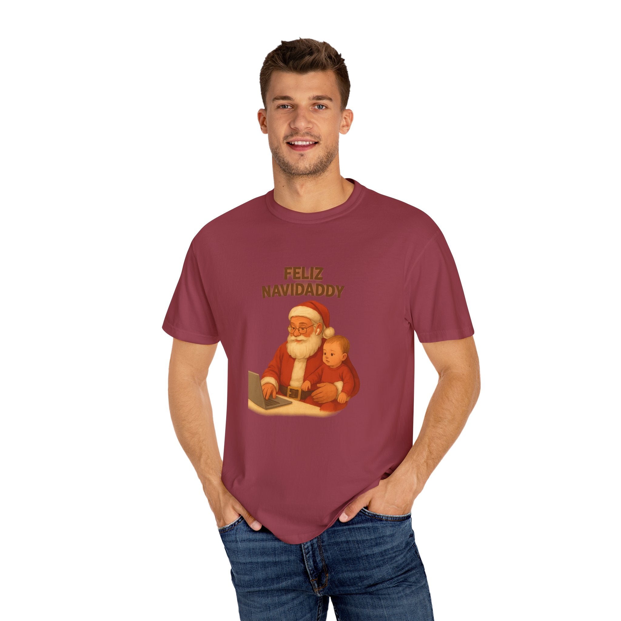 Working Dad Feliz Navidaddy T Shirt