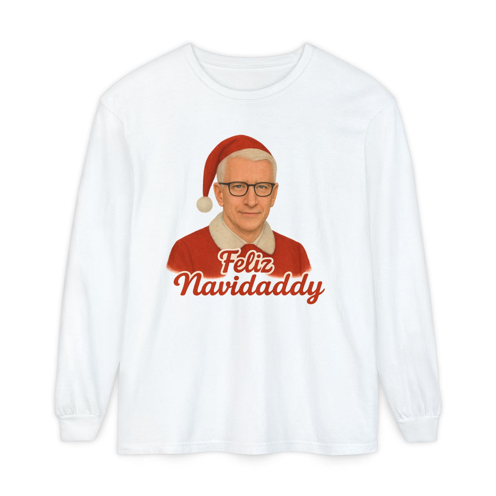 Anderson Cooper Feliz Navidaddy Long Sleeve