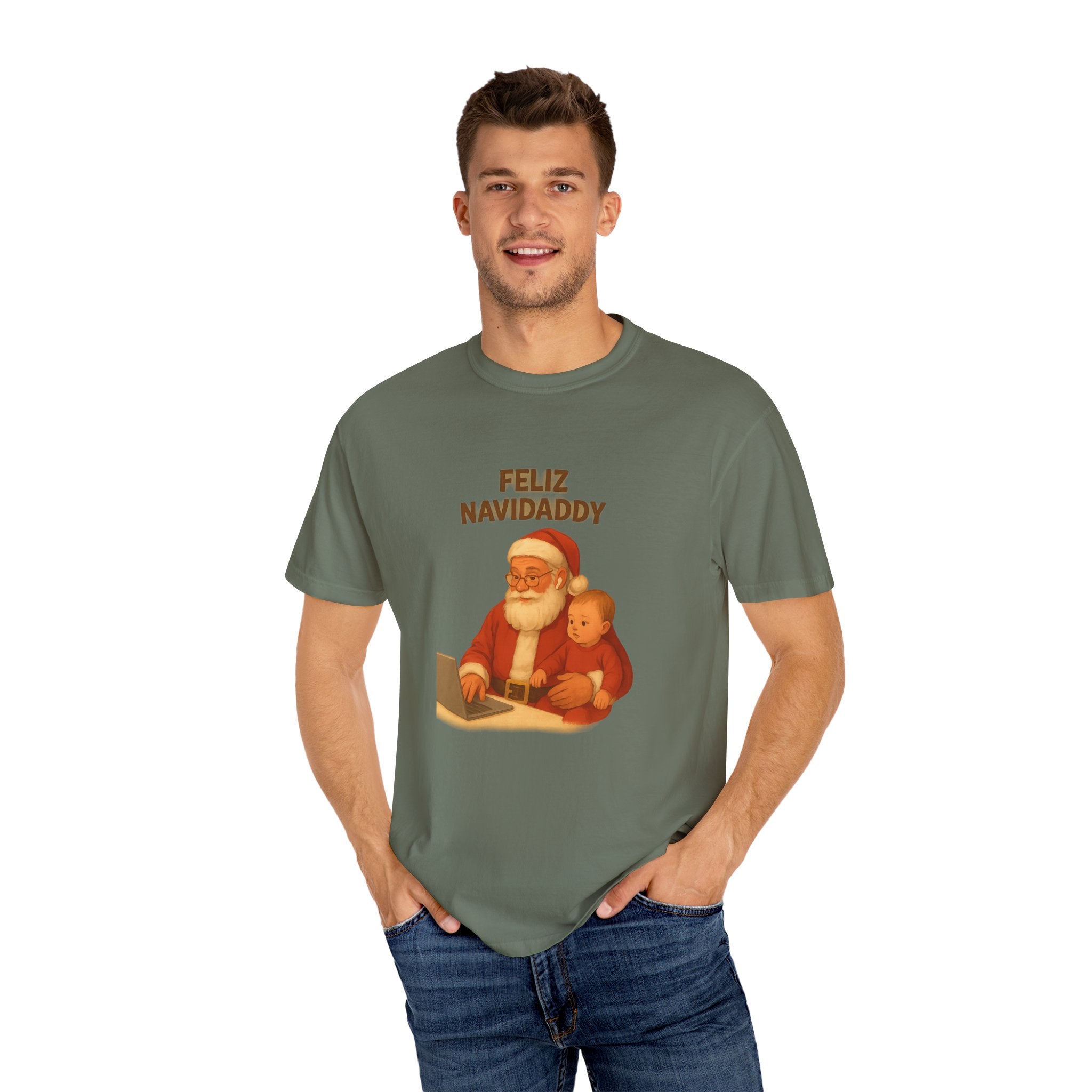 Working Dad Feliz Navidaddy T Shirt