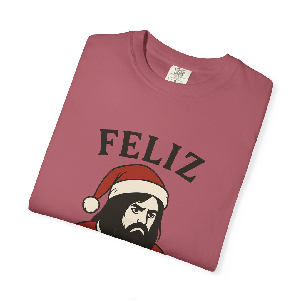 Feliz NaviSAD Emo Santa T Shirt