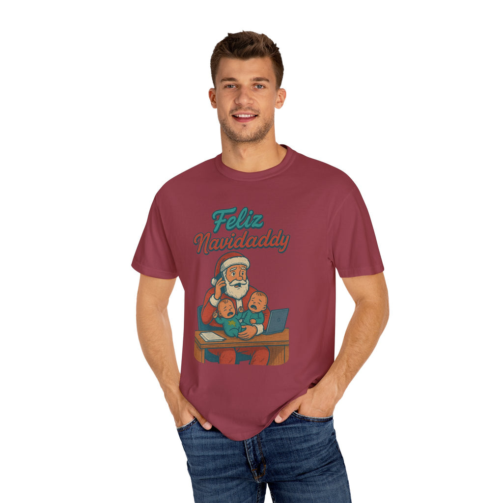 Feliz Navidaddy Busy Dad T Shirt