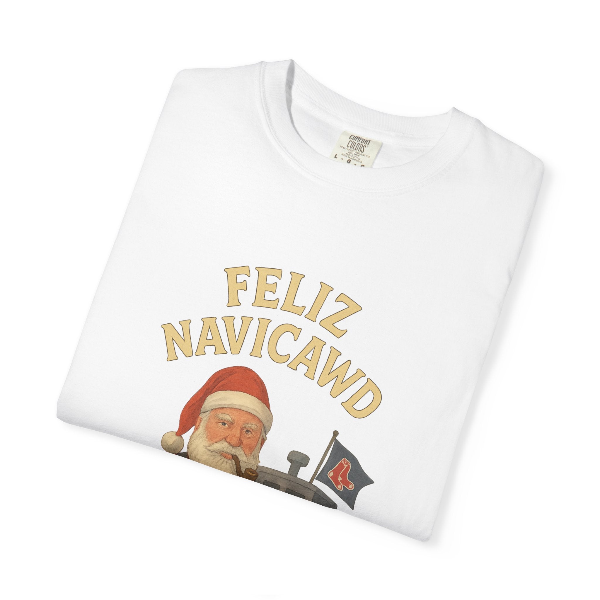 Feliz NaviCAWD Boston Fisherman T shirt