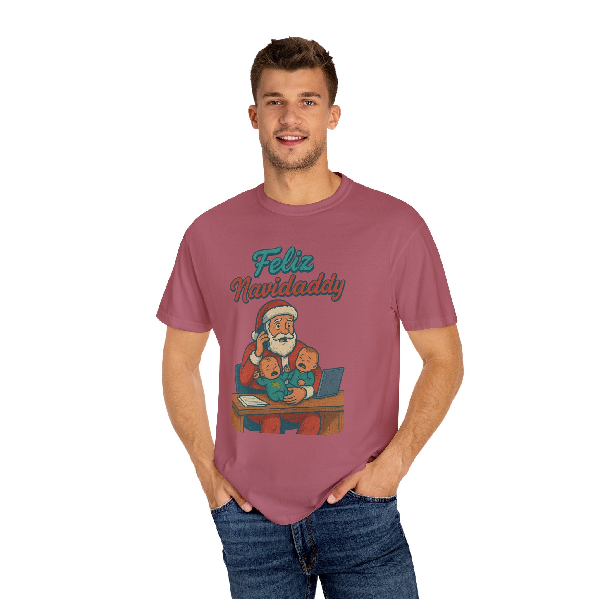 Feliz Navidaddy Busy Dad T Shirt