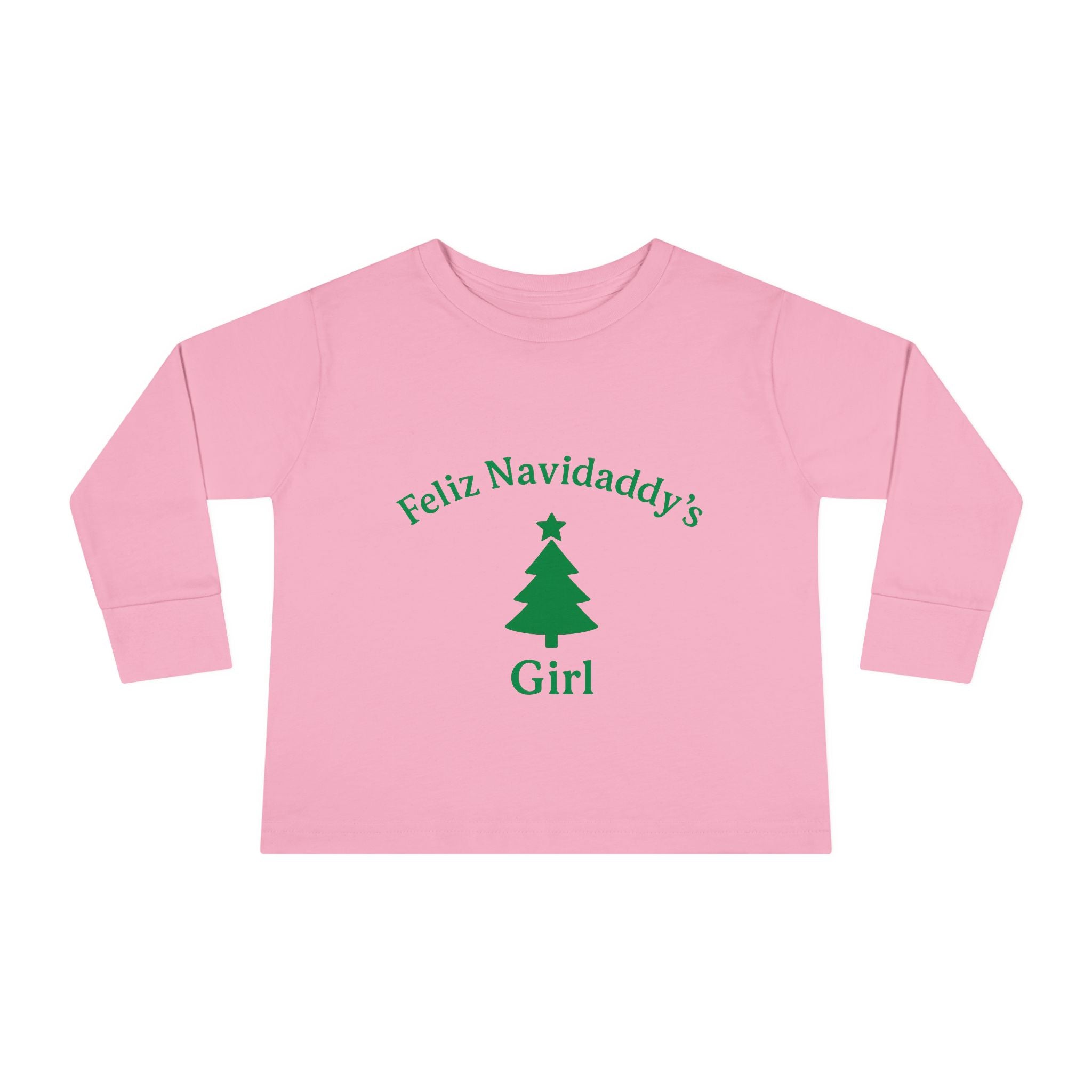 Toddler Feliz Navidaddy's Girl Long Sleeve