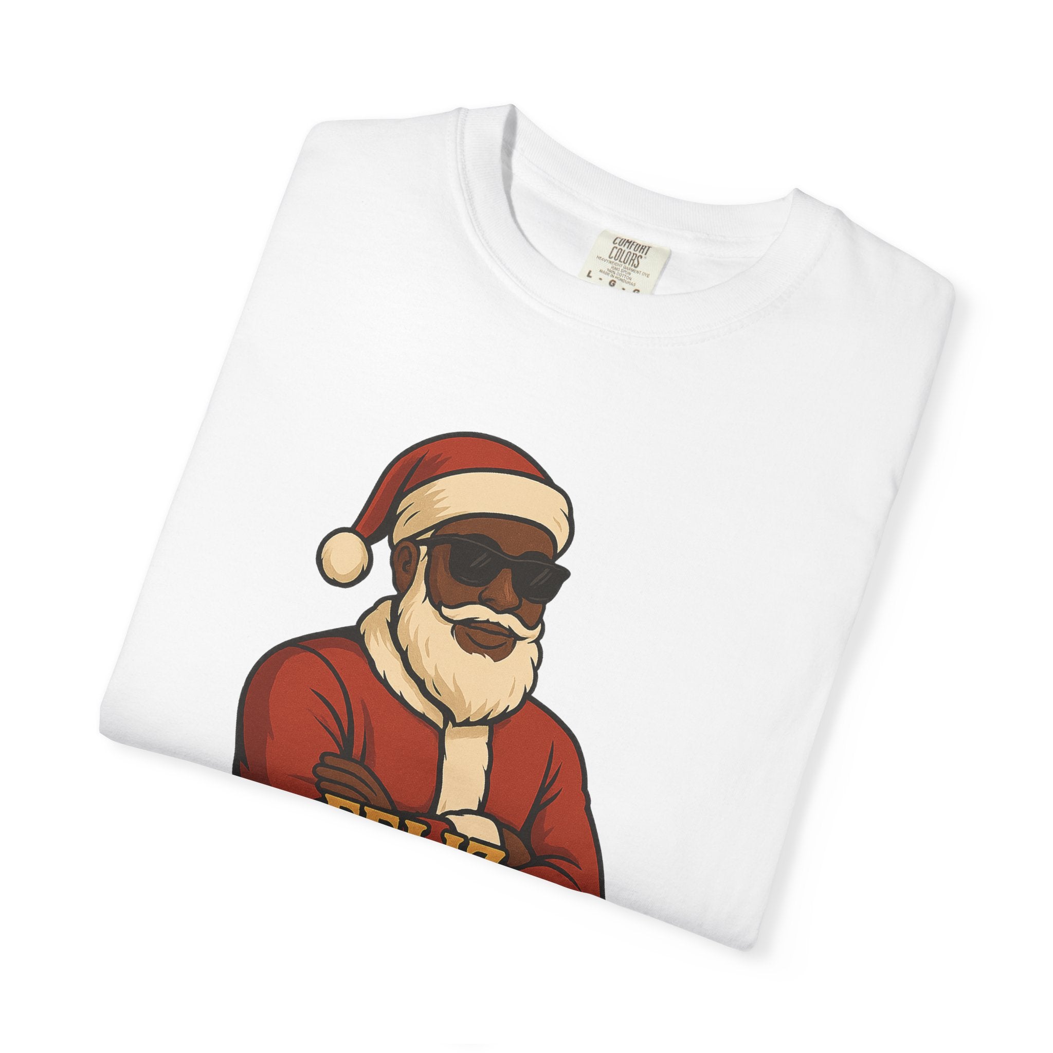 Black Santa Feliz Navidaddy T Shirt
