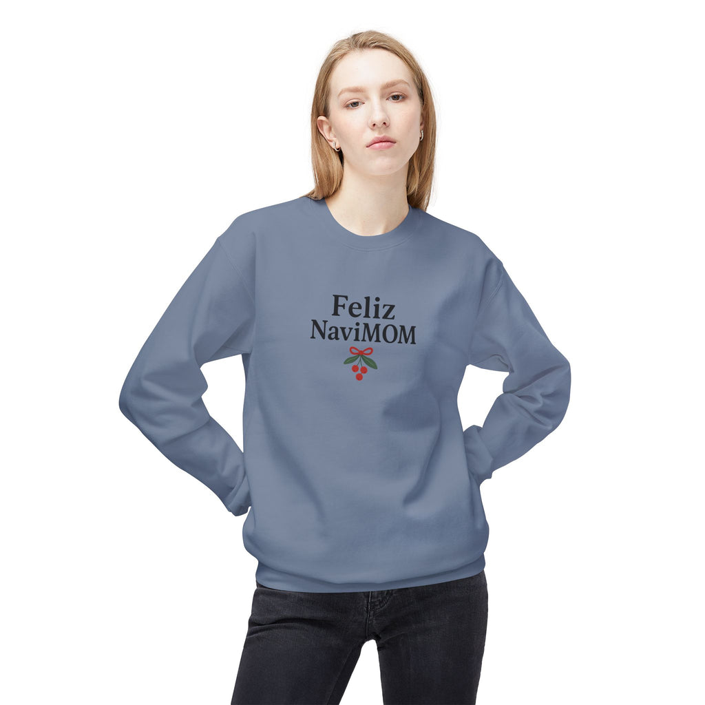 Feliz NaviMOM Fleece Crewneck