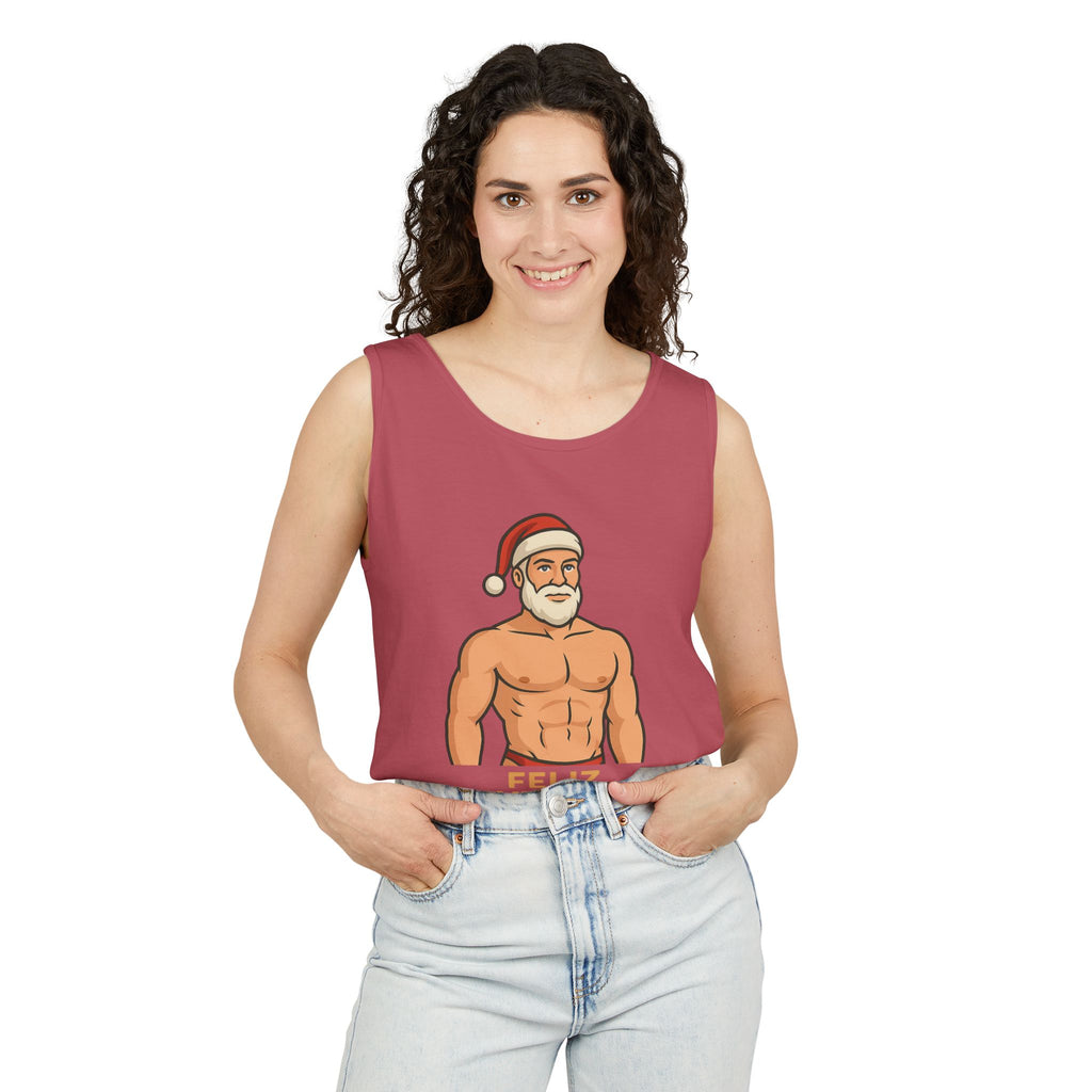 Big Clause Energy Feliz Navidaddy Tank