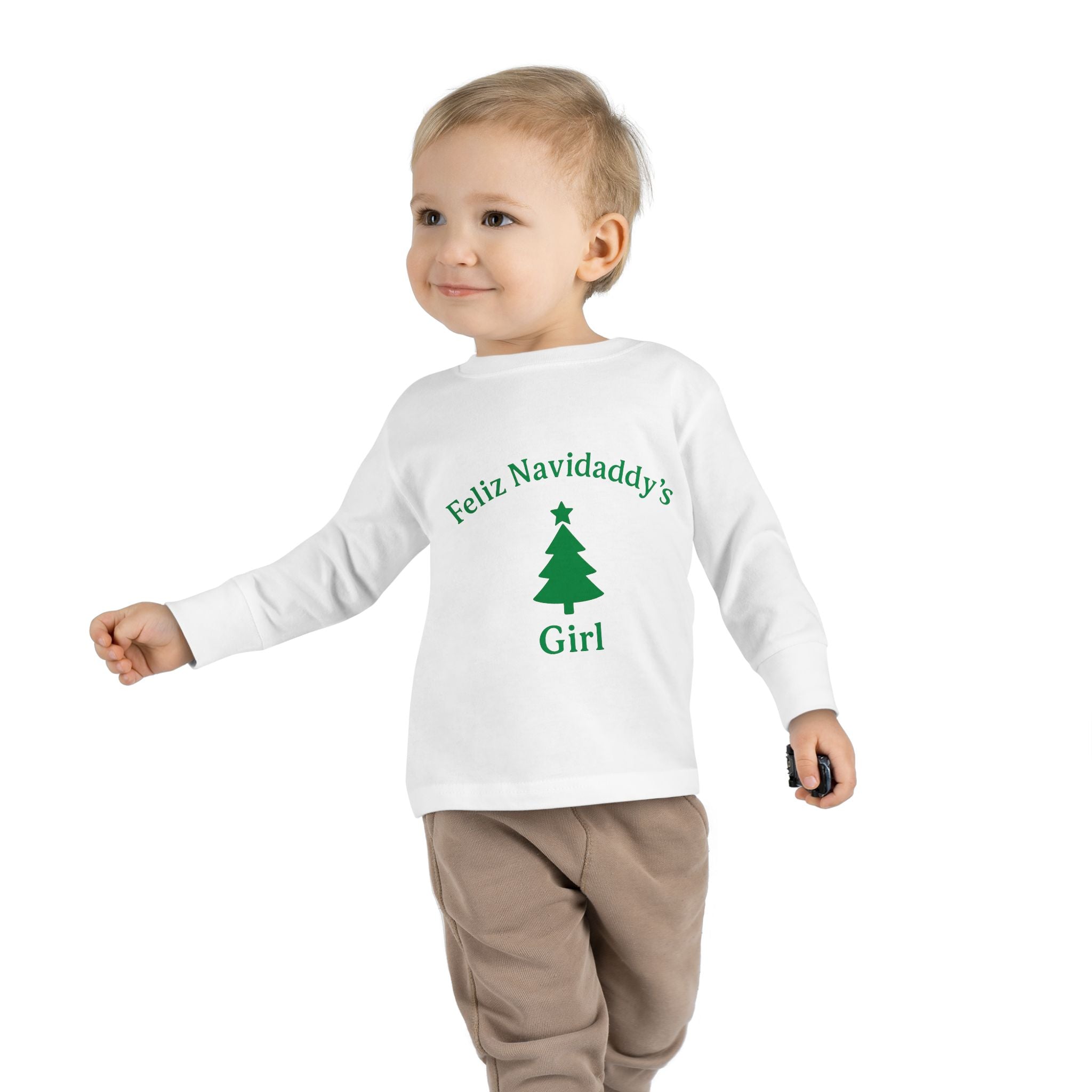Toddler Feliz Navidaddy's Girl Long Sleeve