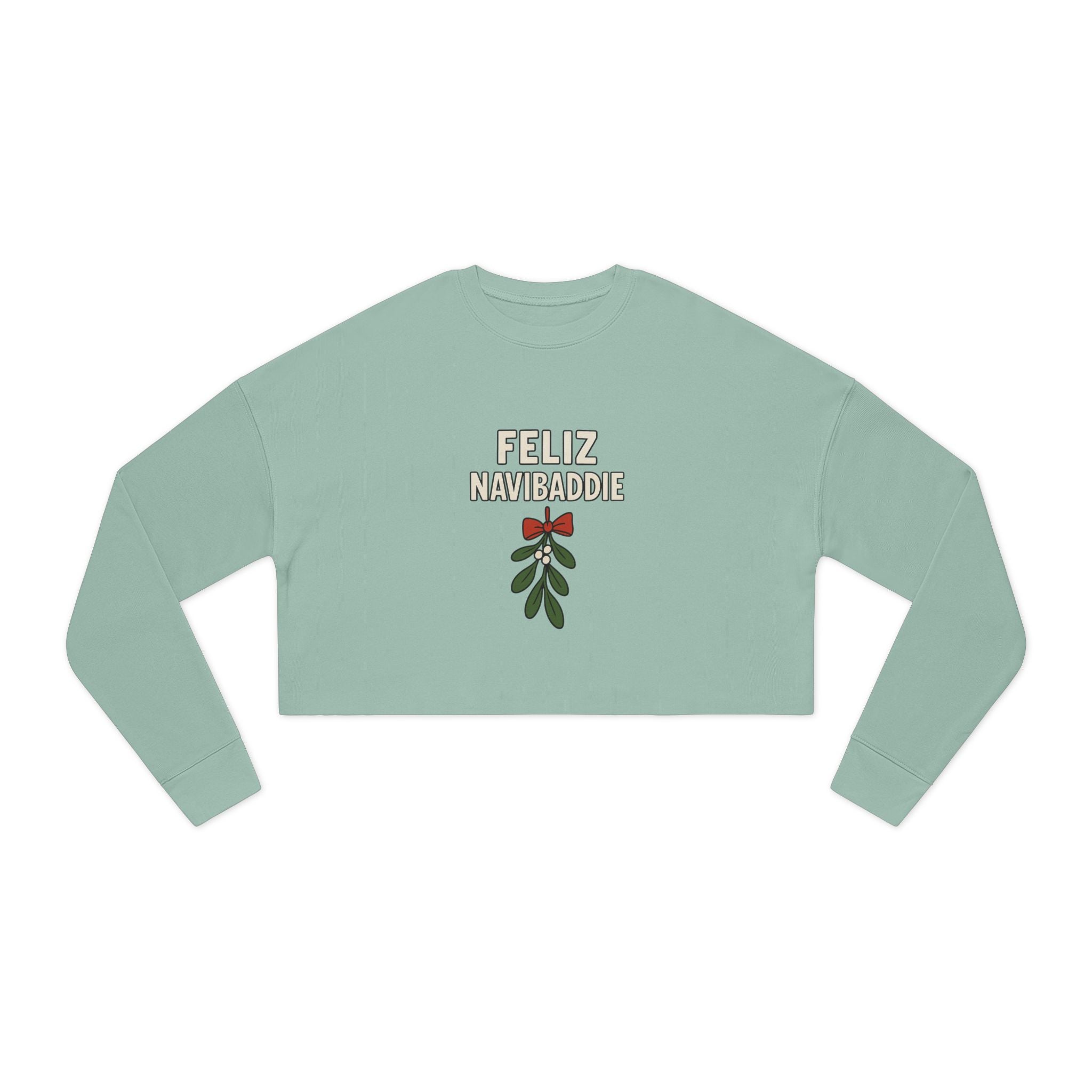 Feliz Navibaddie Cropped Sweatshirt