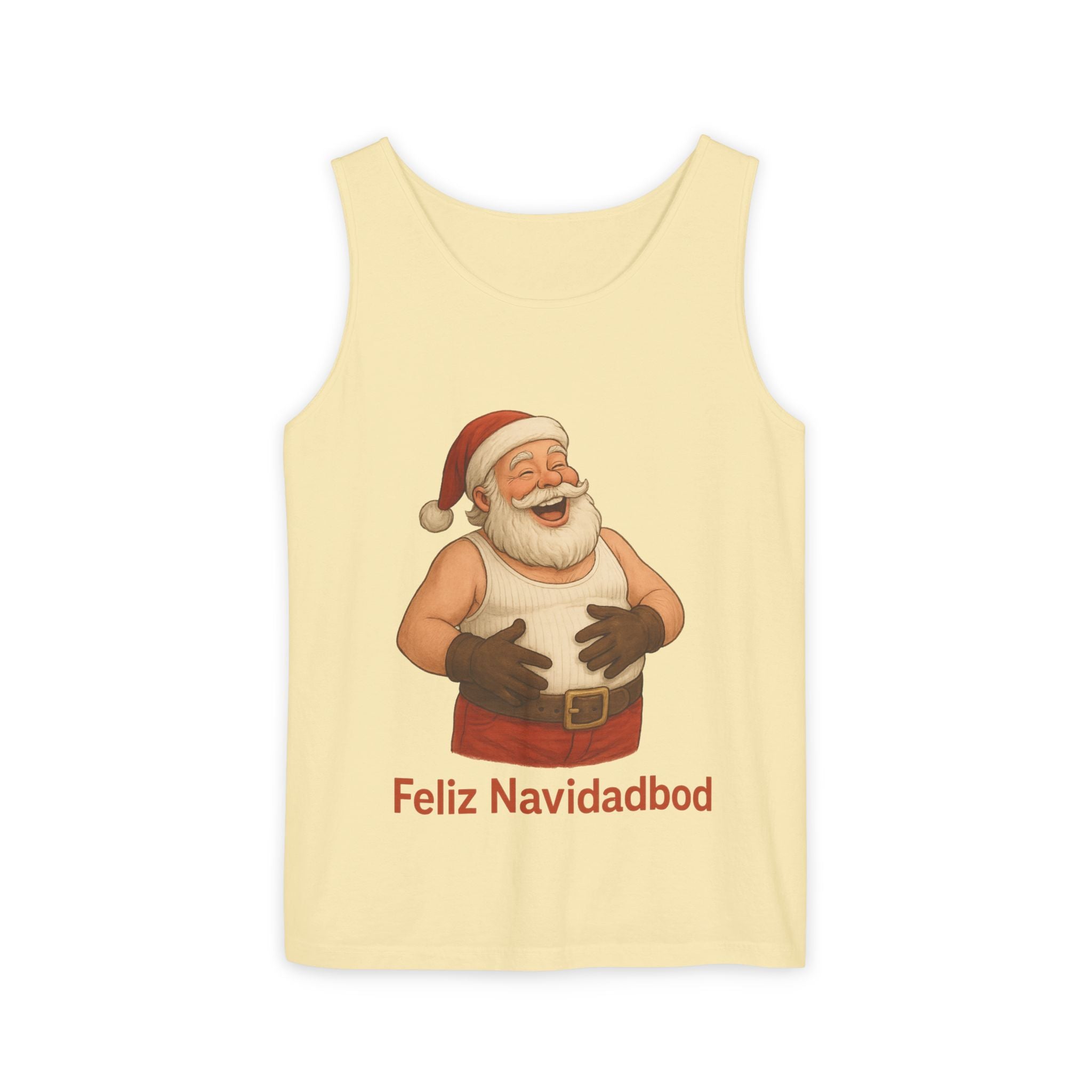 Feliz Navidabod Unisex Tank Top - Festive Christmas Apparel