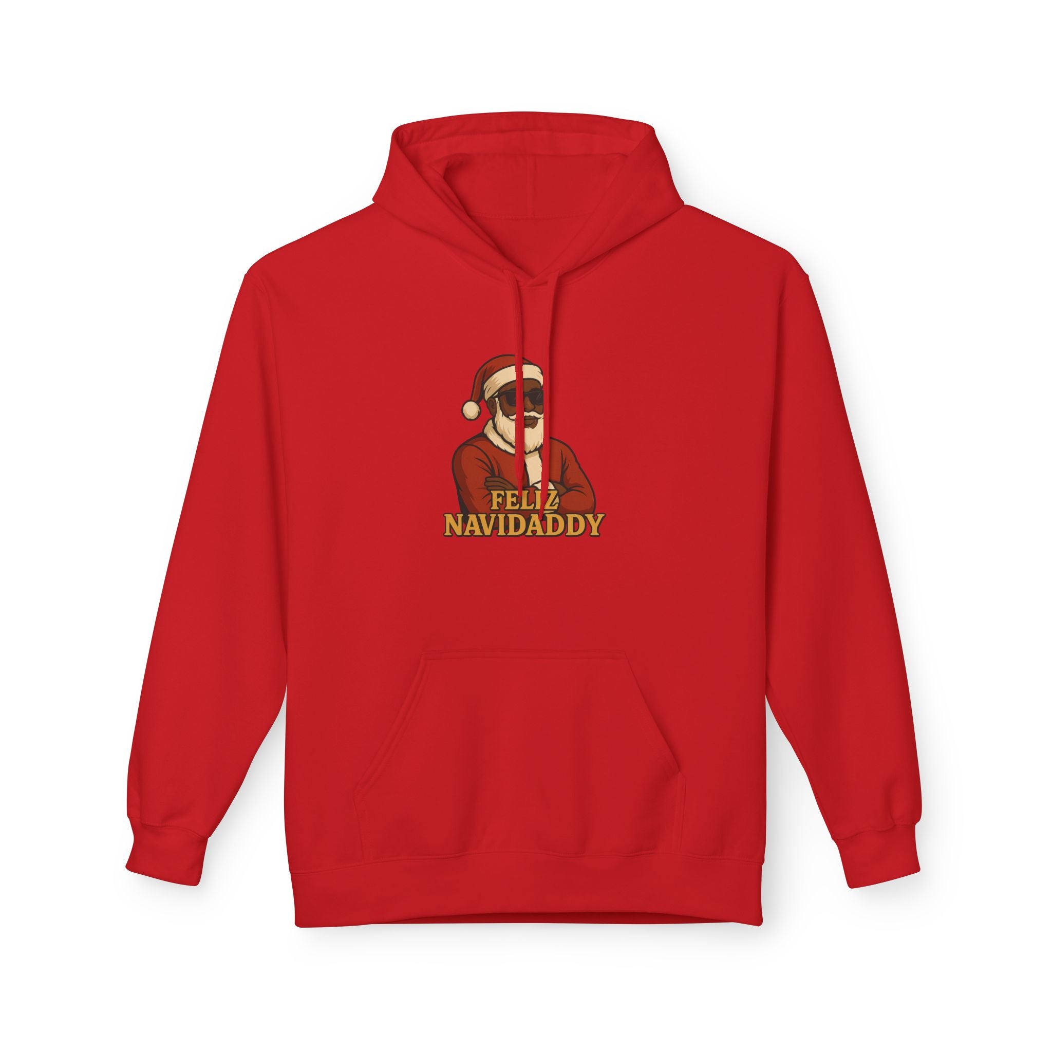 Black Santa Holiday Hoodie