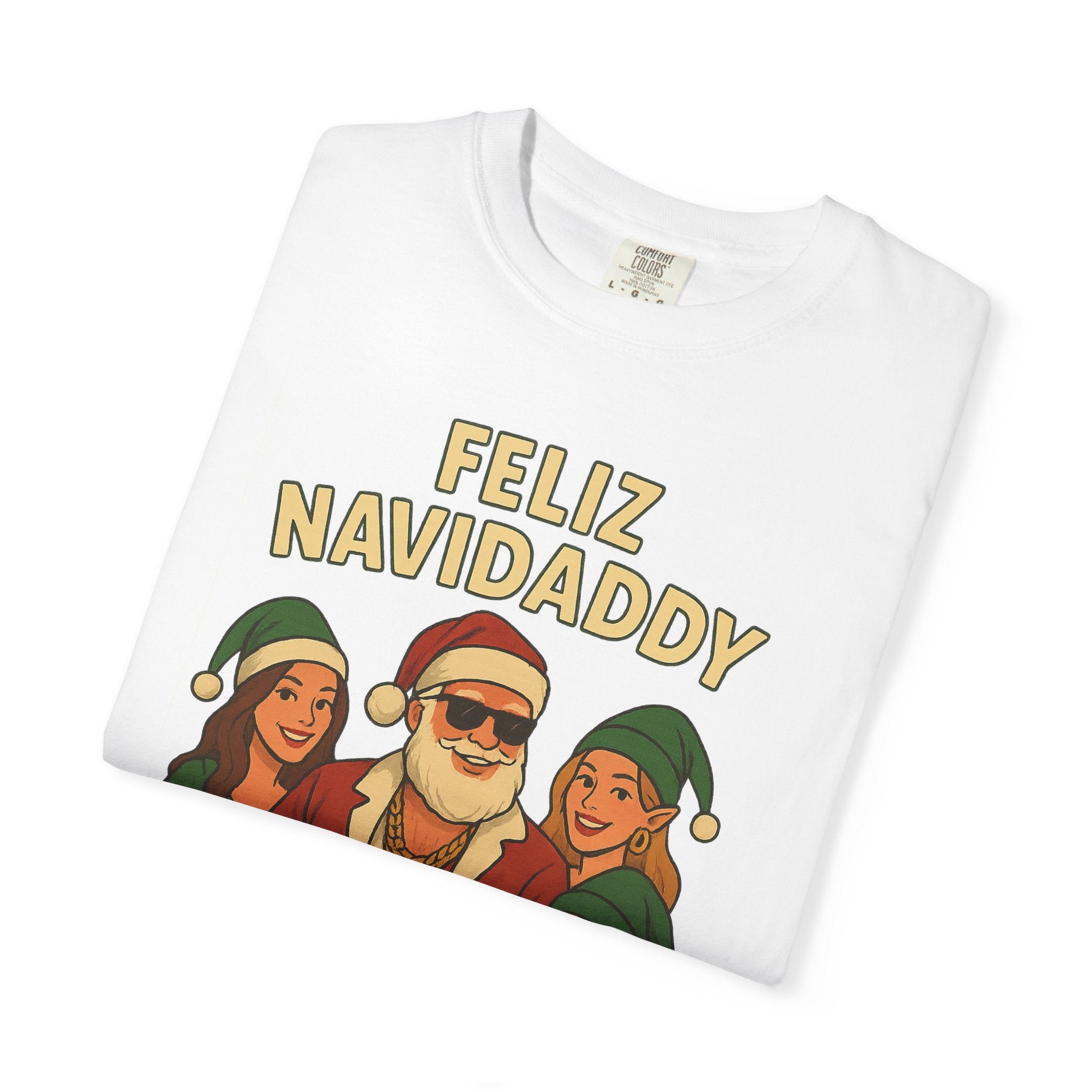 Shopping Daddy Santa T Shirt