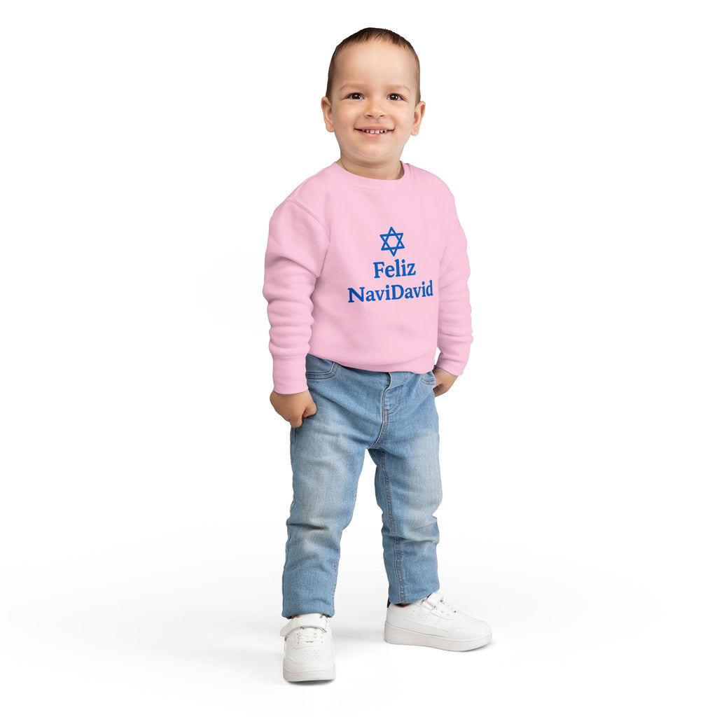 Feliz NaviDavid Toddler Sweatshirt