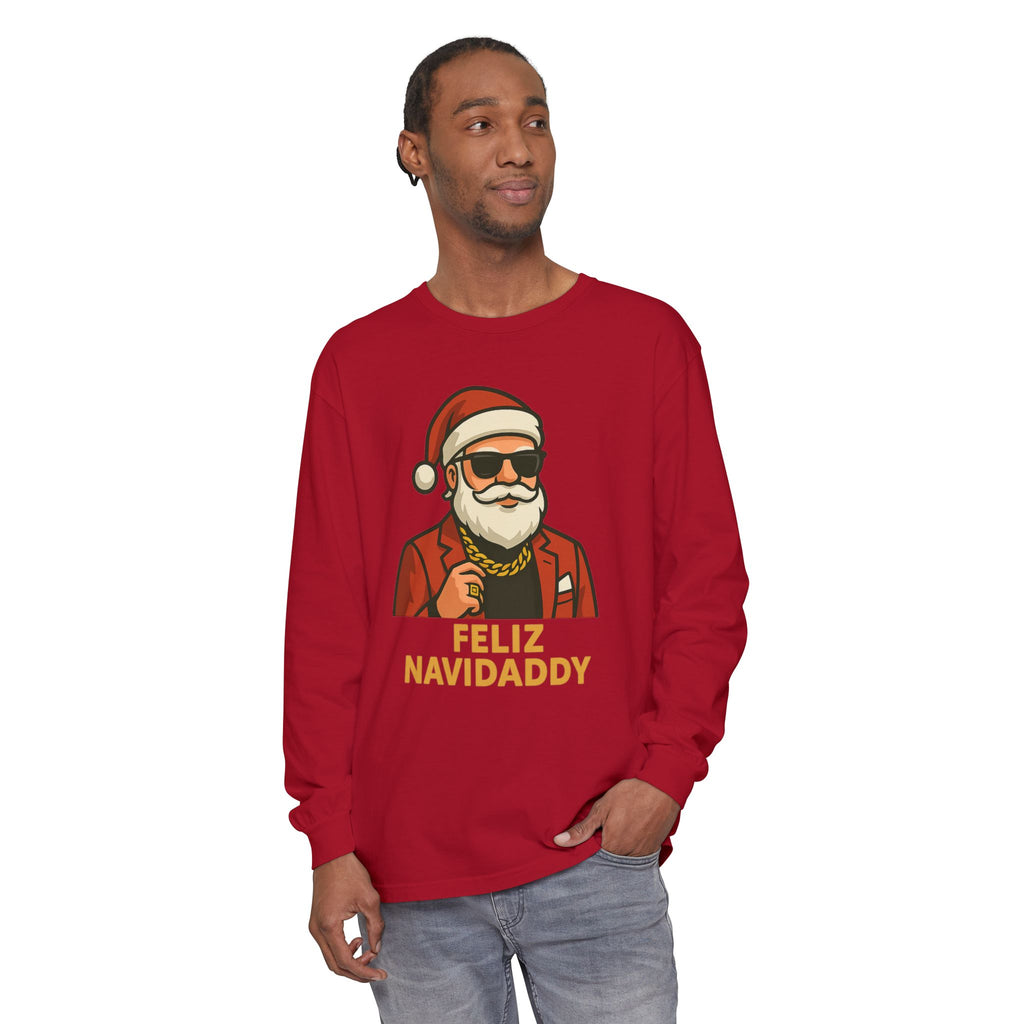 The Golden Clause Feliz Navidaddy Long Sleeve